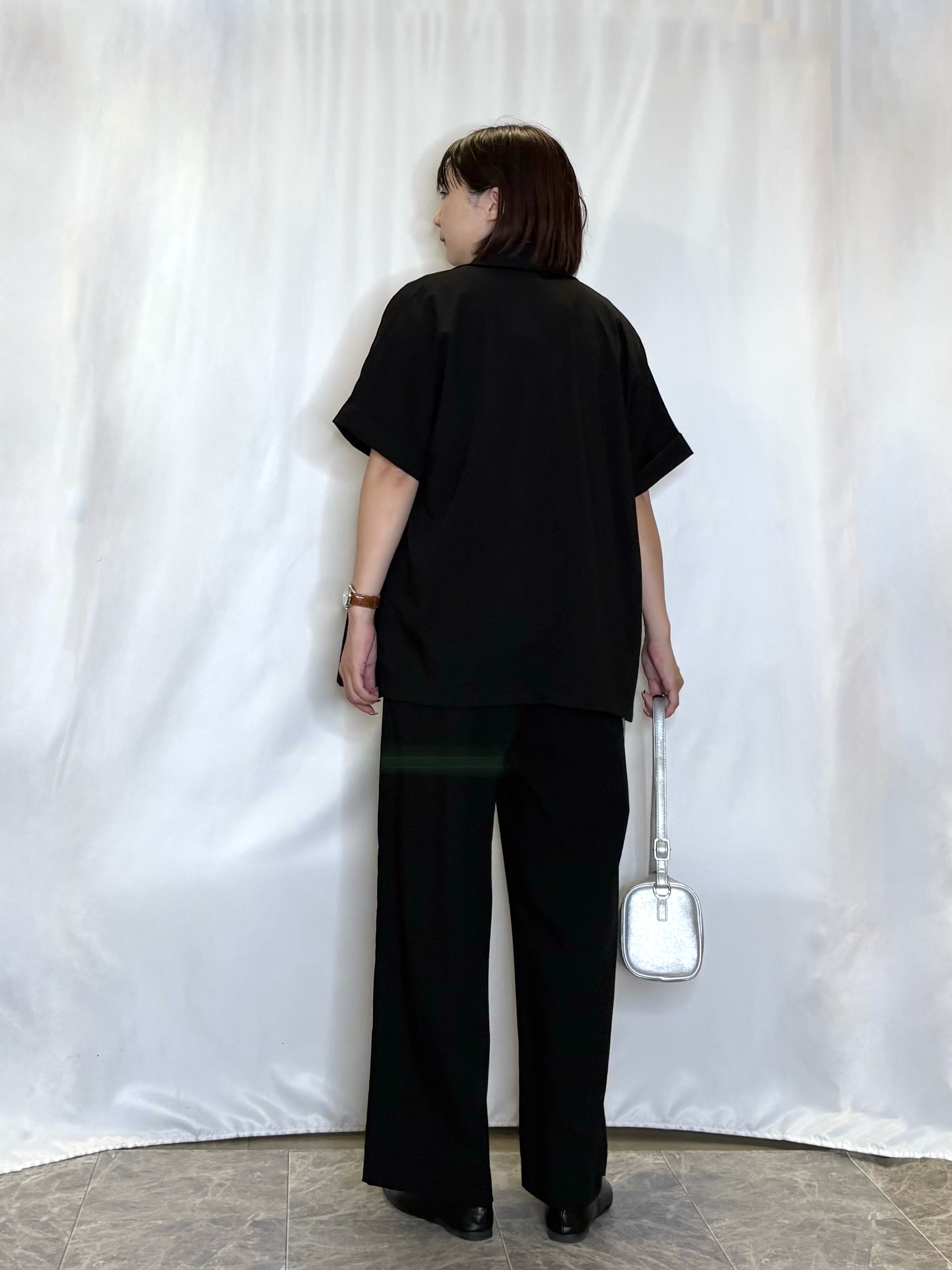 ネリさんの「SHOO･LA･RUE｜【高レビュー/洗濯機可/セットアップ可】軽凛(かろりん) ひんやり半袖ジャケット」を使ったコーディネート