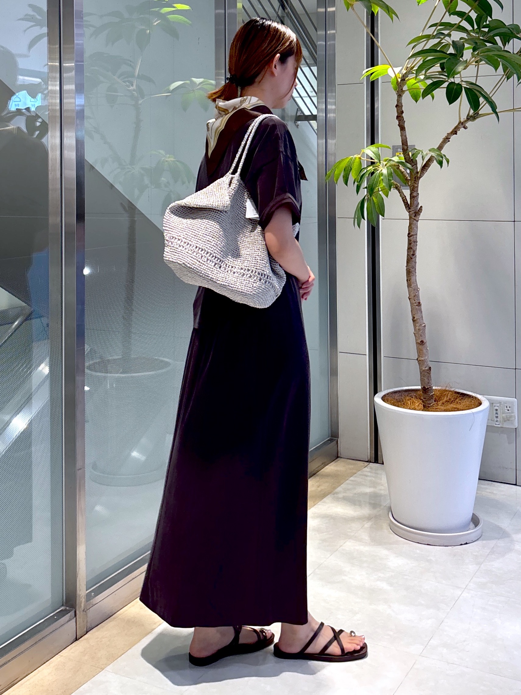 yukaさんの「UNTITLED｜【セットアップ可/接触冷感】ヴィンテージライクプルオーバー」を使ったコーディネート