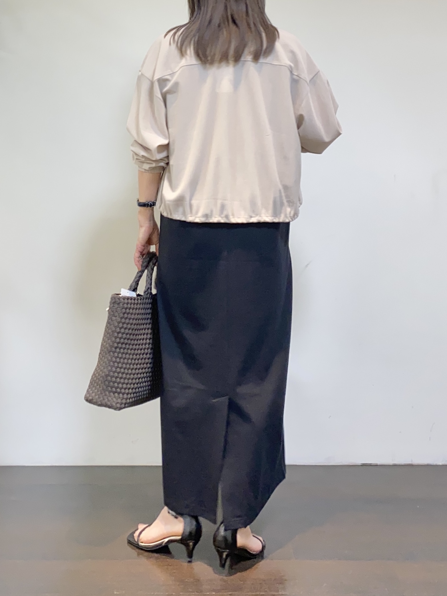 tomoさんの「UNTITLED｜【古畑星夏さん着用/洗える】シアーブルゾン」を使ったコーディネート