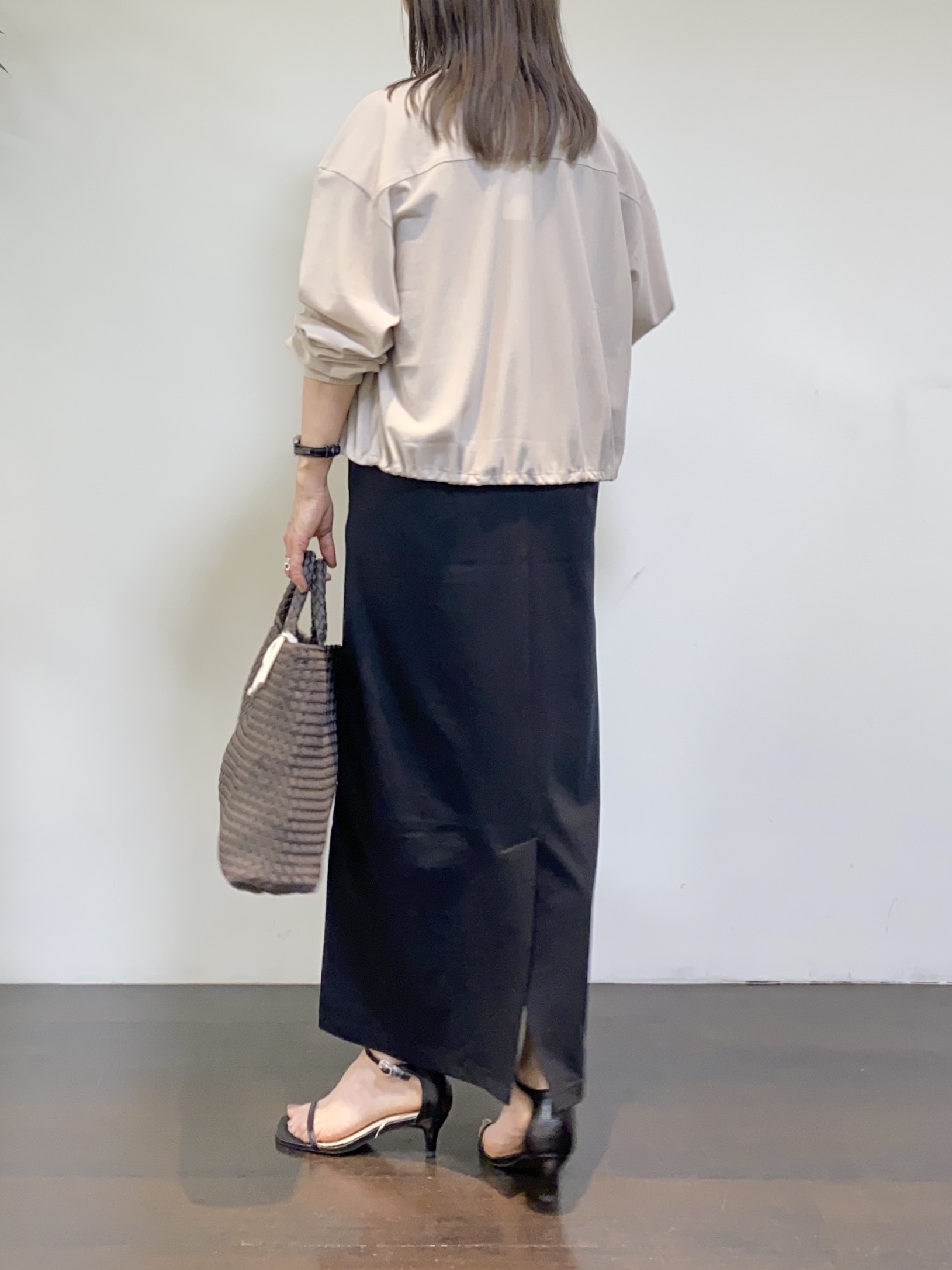 tomoさんの「UNTITLED｜【古畑星夏さん着用/洗える】シアーブルゾン」を使ったコーディネート