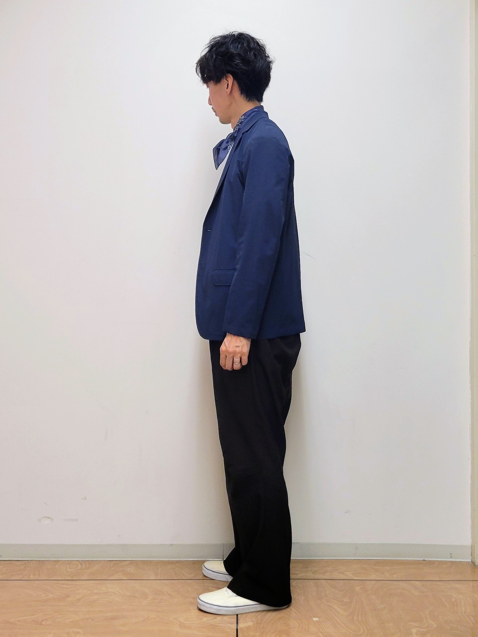 piroyaさんの「TAKEO KIKUCHI｜3Dナイロン ジャケット」を使ったコーディネート