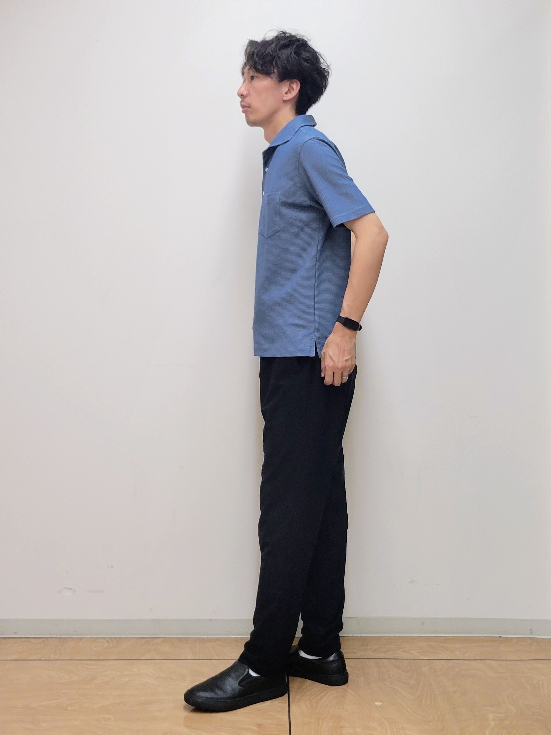 piroyaさんの「TAKEO KIKUCHI｜【抗菌防臭】ステイフレッシュ ポロシャツ」を使ったコーディネート