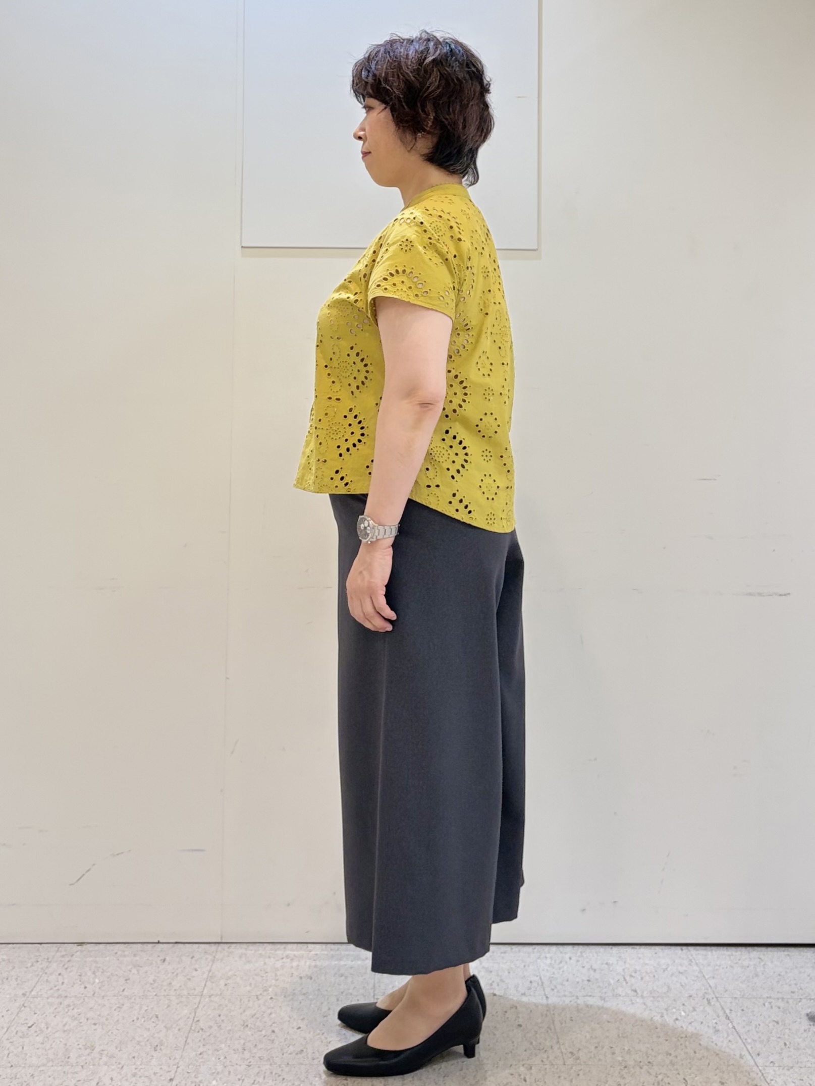 ヤスコさんの「Reflect｜【SS-4Lサイズ／UVカット／接触冷感】匠ジャケット／ロングテーラード」を使ったコーディネート