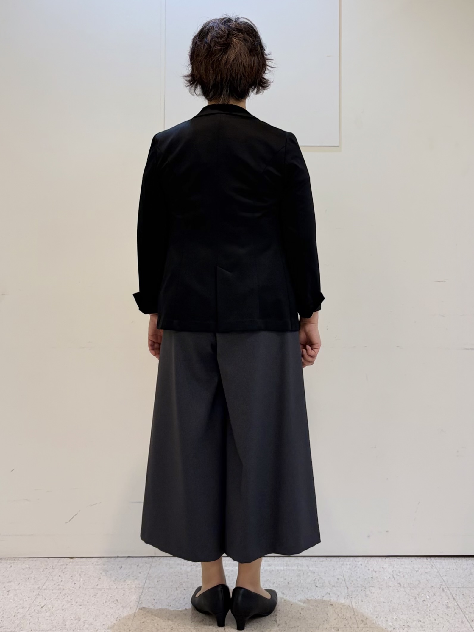 ヤスコさんの「Reflect｜【SS-4Lサイズ／UVカット／接触冷感】匠ジャケット／ロングテーラード」を使ったコーディネート