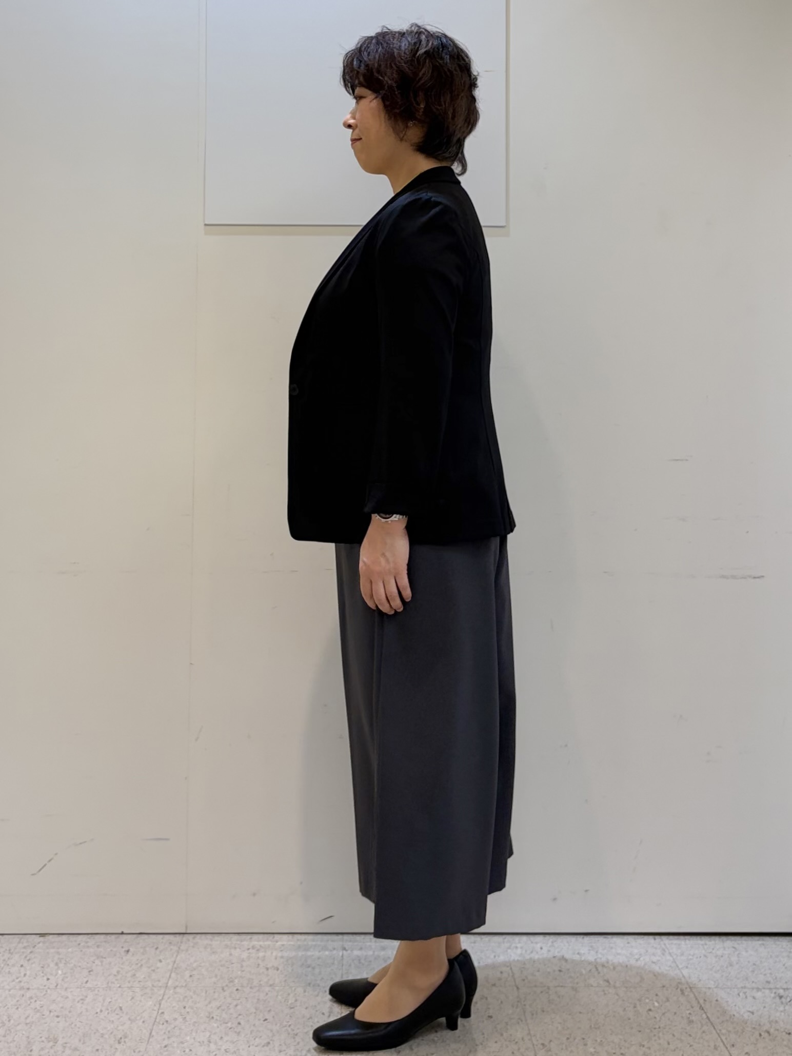 ヤスコさんの「Reflect｜【SS-4Lサイズ／UVカット／接触冷感】匠ジャケット／ロングテーラード」を使ったコーディネート