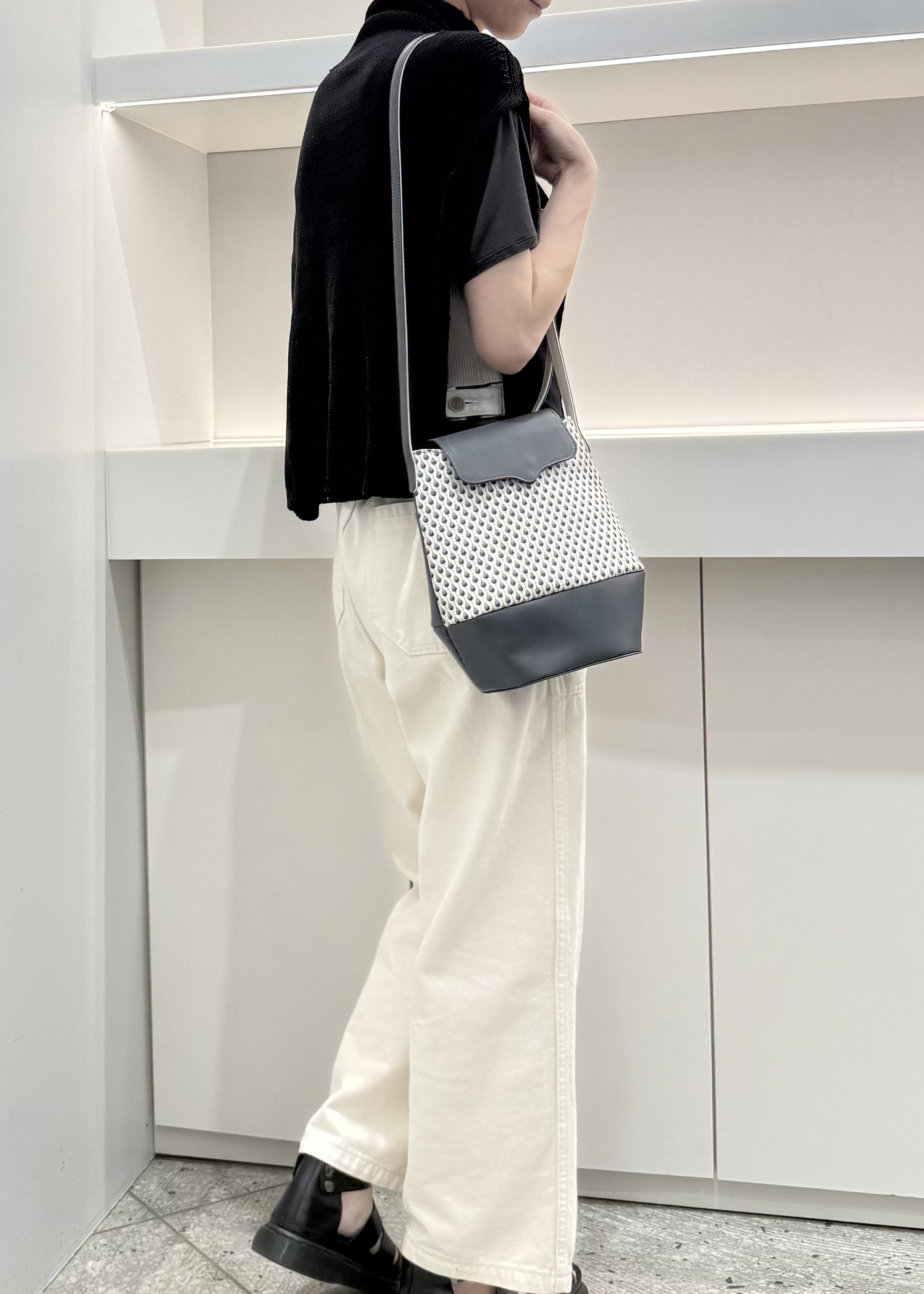 Kさんの「HIROKO HAYASHI｜STILLA（スティラ）ショルダーバッグ」を使ったコーディネート