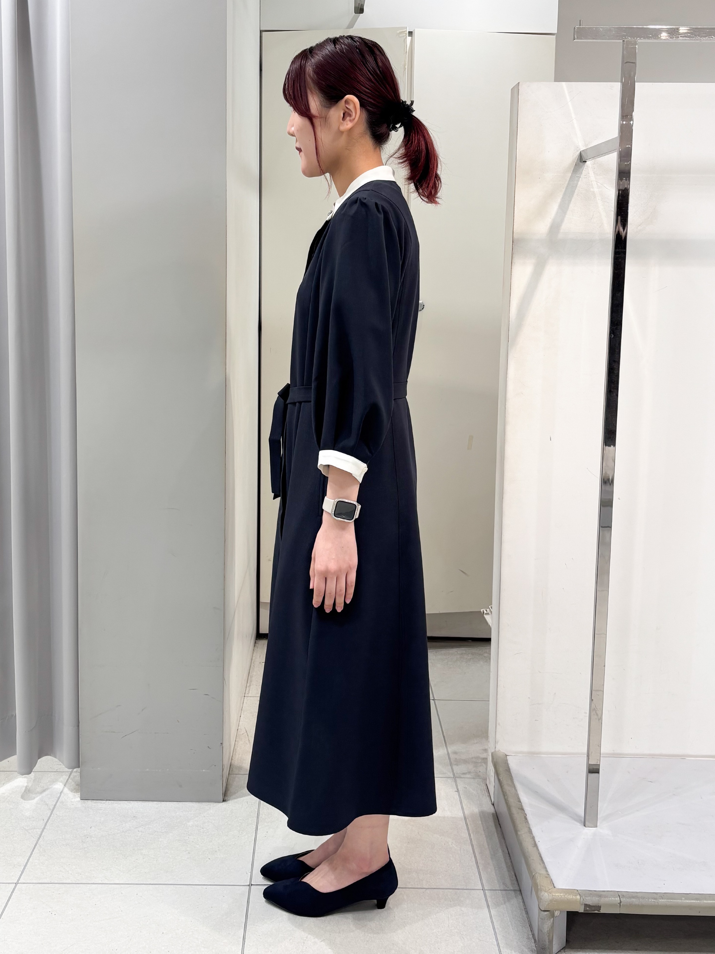 yuiさんの「Reflect｜【手洗い可】Aラインロングワンピース」を使ったコーディネート