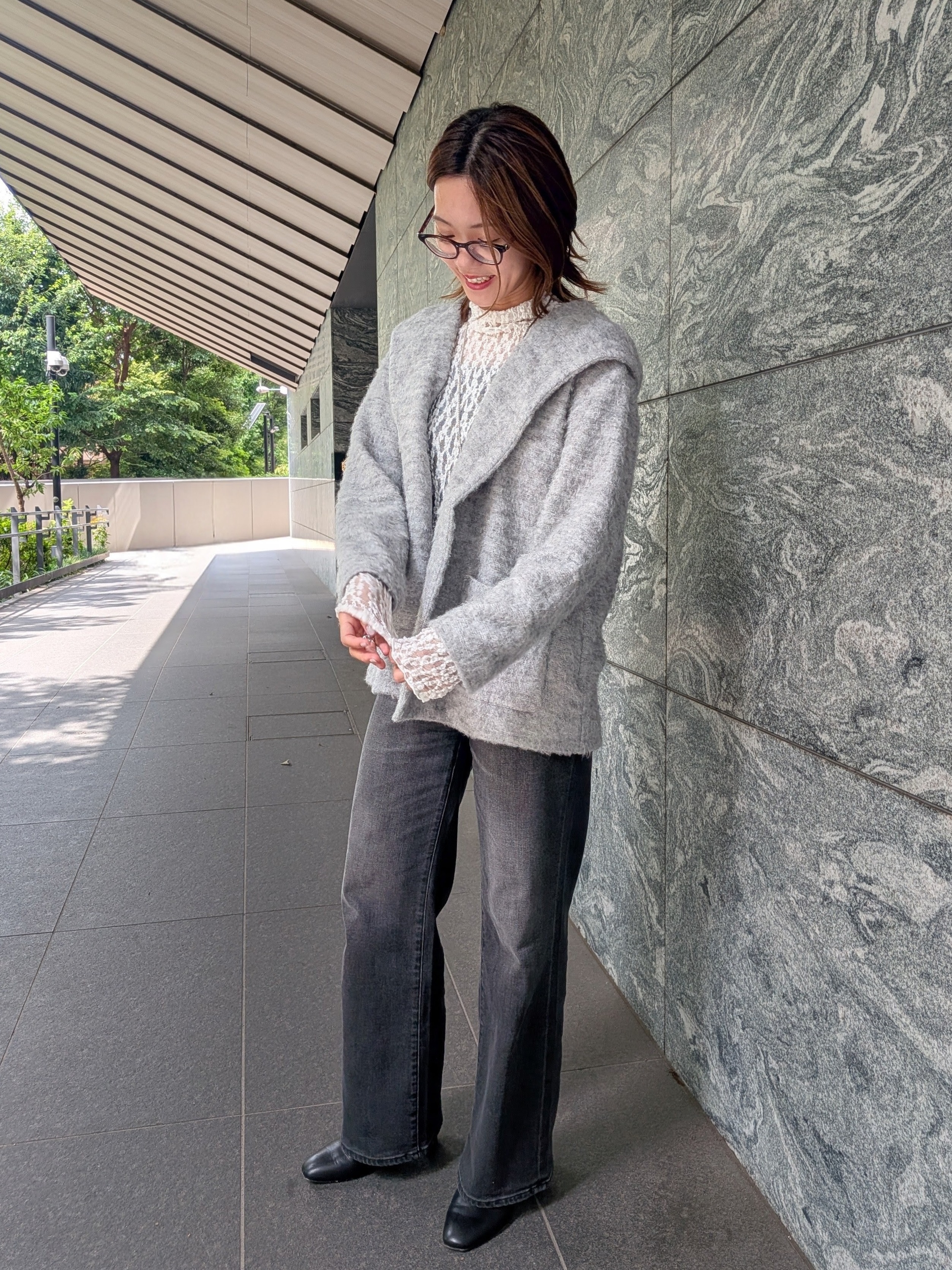 Aさんの「UNTITLED｜【新色追加/人気デニム】MAKE&times;DENIM WIDE」を使ったコーディネート