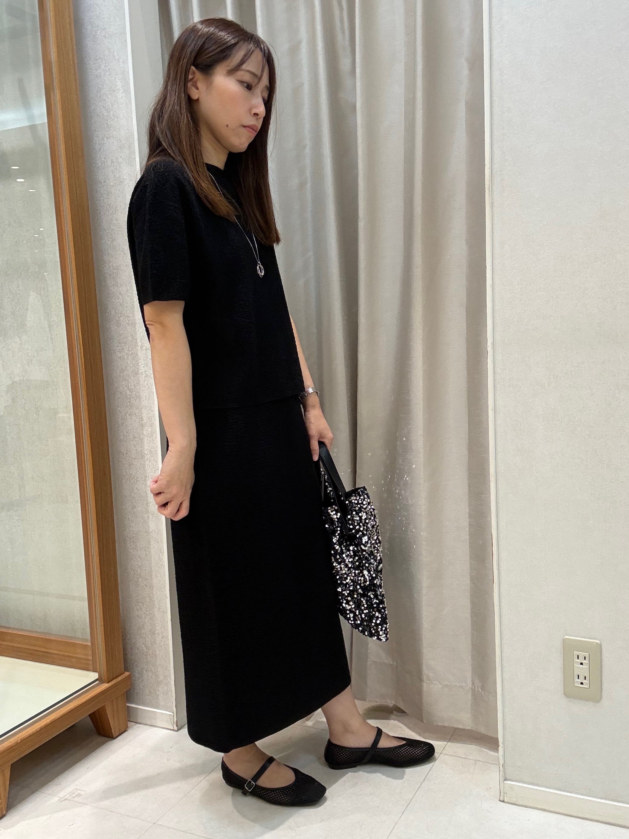 kanaさんの「UNTITLED｜【セットアップ可】ドライタッチニットプルオーバー」を使ったコーディネート