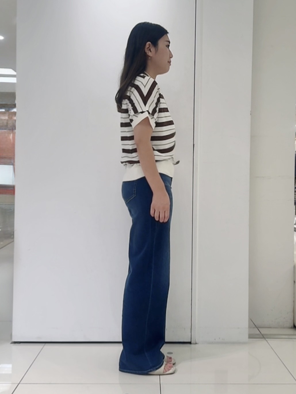 なかじさんの「UNTITLED｜【肌に張りつきにくい/前後2WAY】ドライタッチコットンプルオーバー」を使ったコーディネート