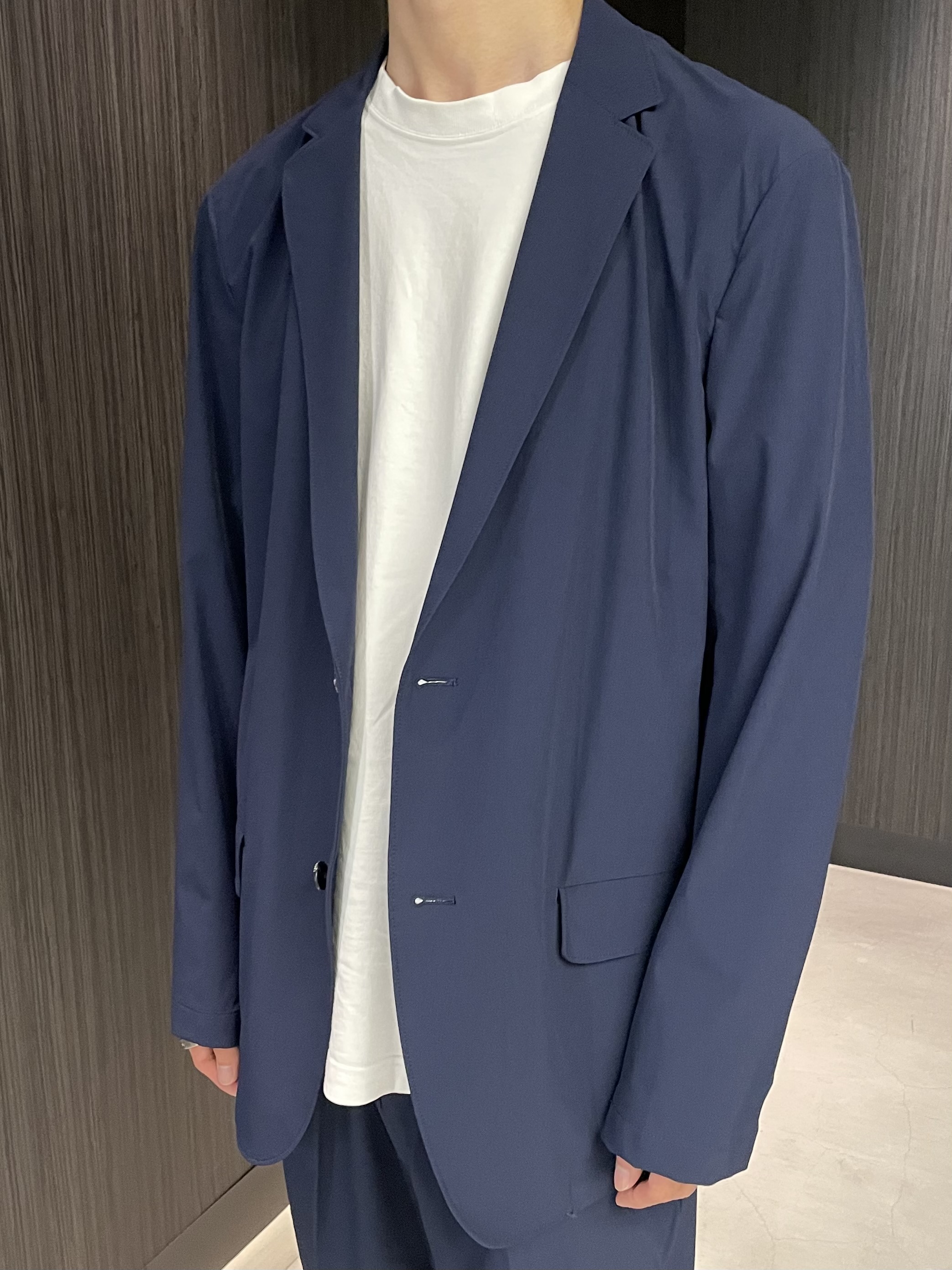Okdさんの「TAKEO KIKUCHI｜3Dナイロン ジャケット」を使ったコーディネート