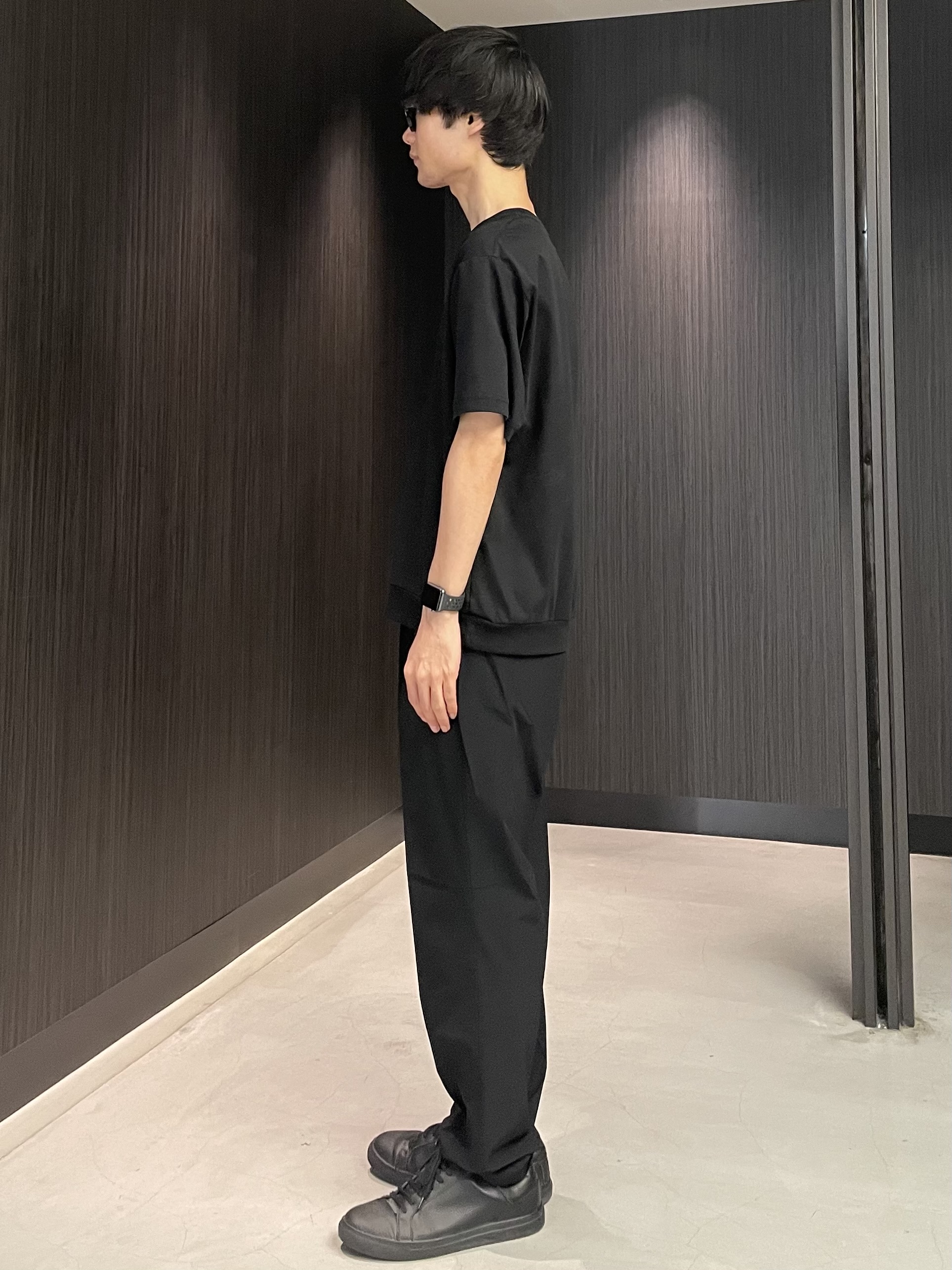 Okdさんの「TAKEO KIKUCHI｜【接触冷感】アイスクリアコットン Tシャツ」を使ったコーディネート