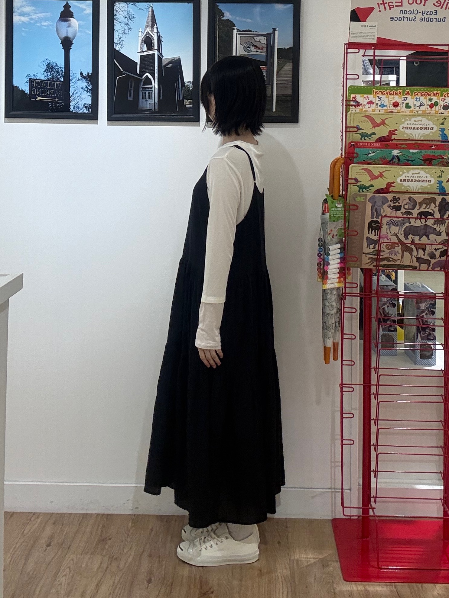 三浦りおんさんの「Dessin｜【調温機能】シアーリブプルオーバー」を使ったコーディネート
