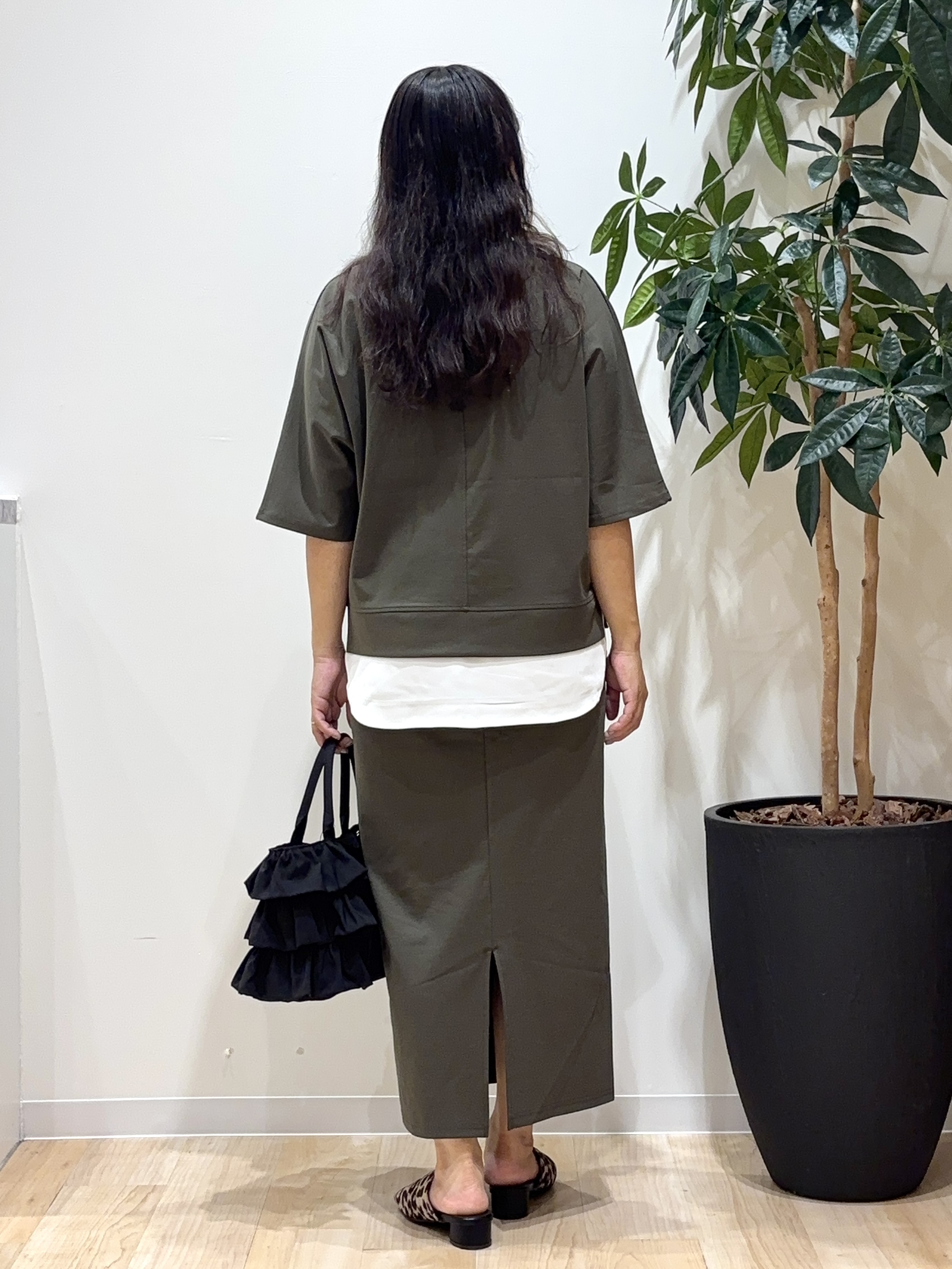 miraiさんの「grove｜【着回し◎】レイヤード風セットアップ」を使ったコーディネート