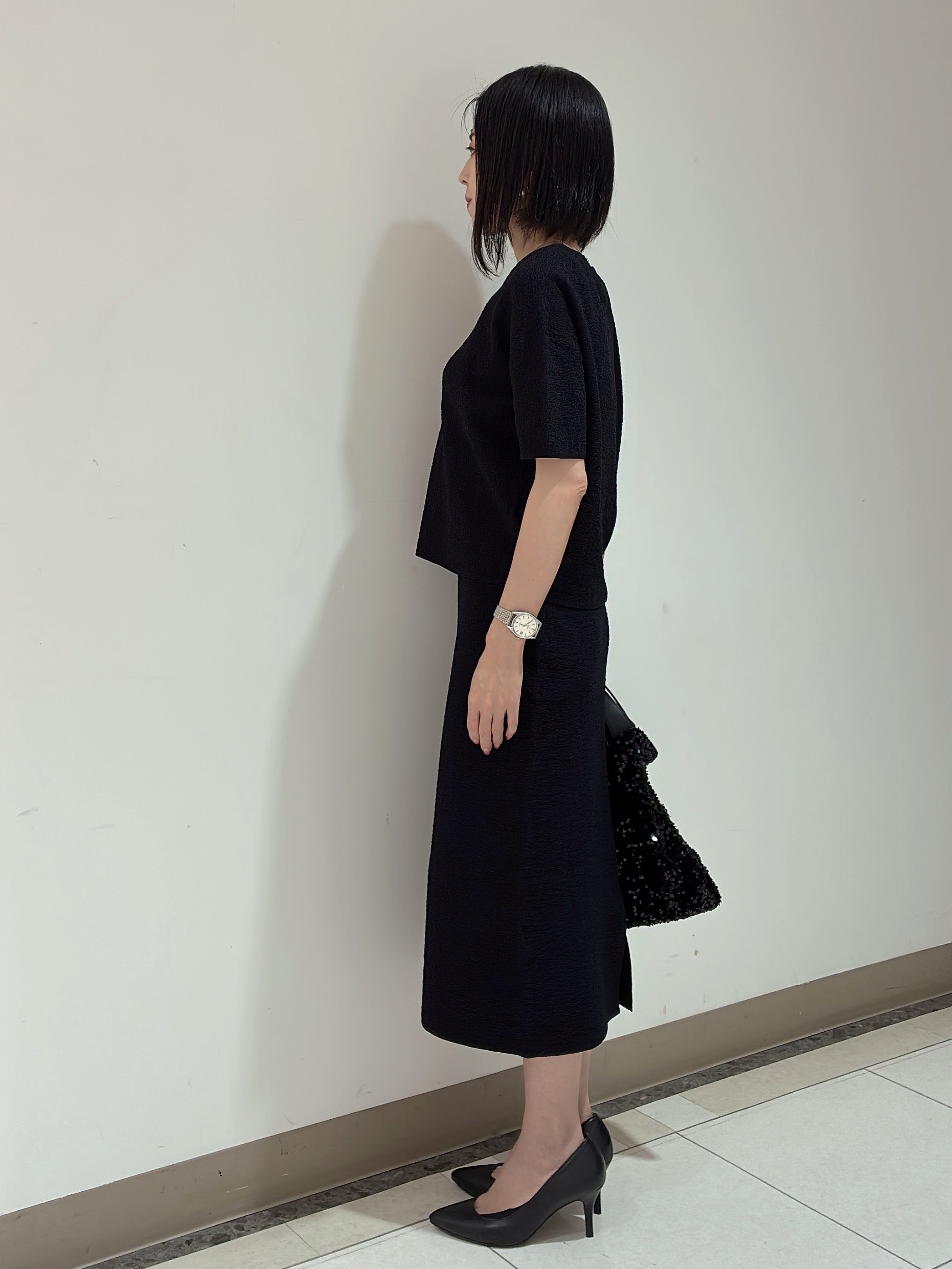 環さんの「UNTITLED｜【アンサンブル可/日除け・冷房対策】シアーレーヨンZIPカーディガン」を使ったコーディネート