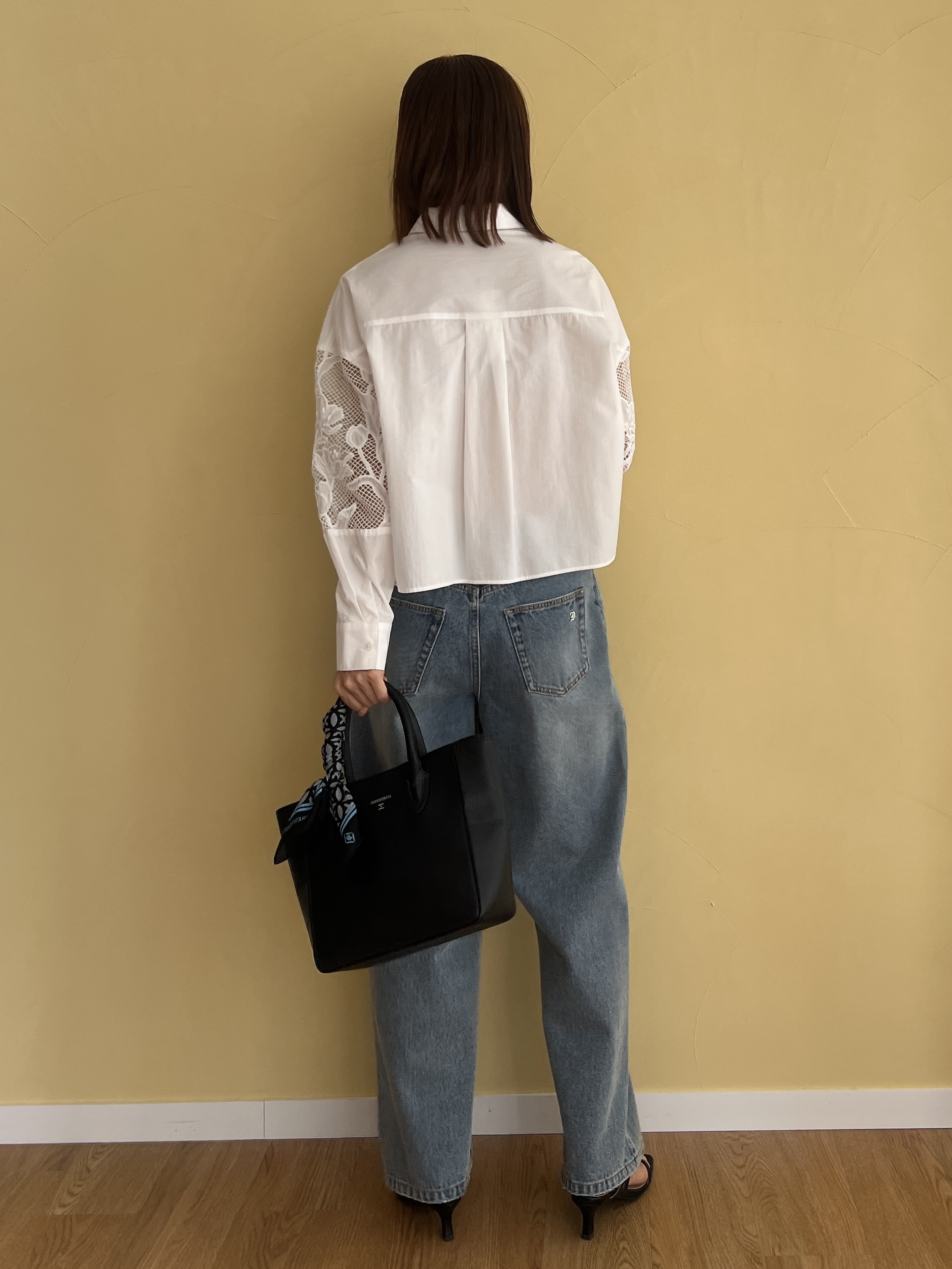 misaさんの「DRESSTERIOR｜【otonaMUSE5月号掲載】スキニーベルトサンダル」を使ったコーディネート
