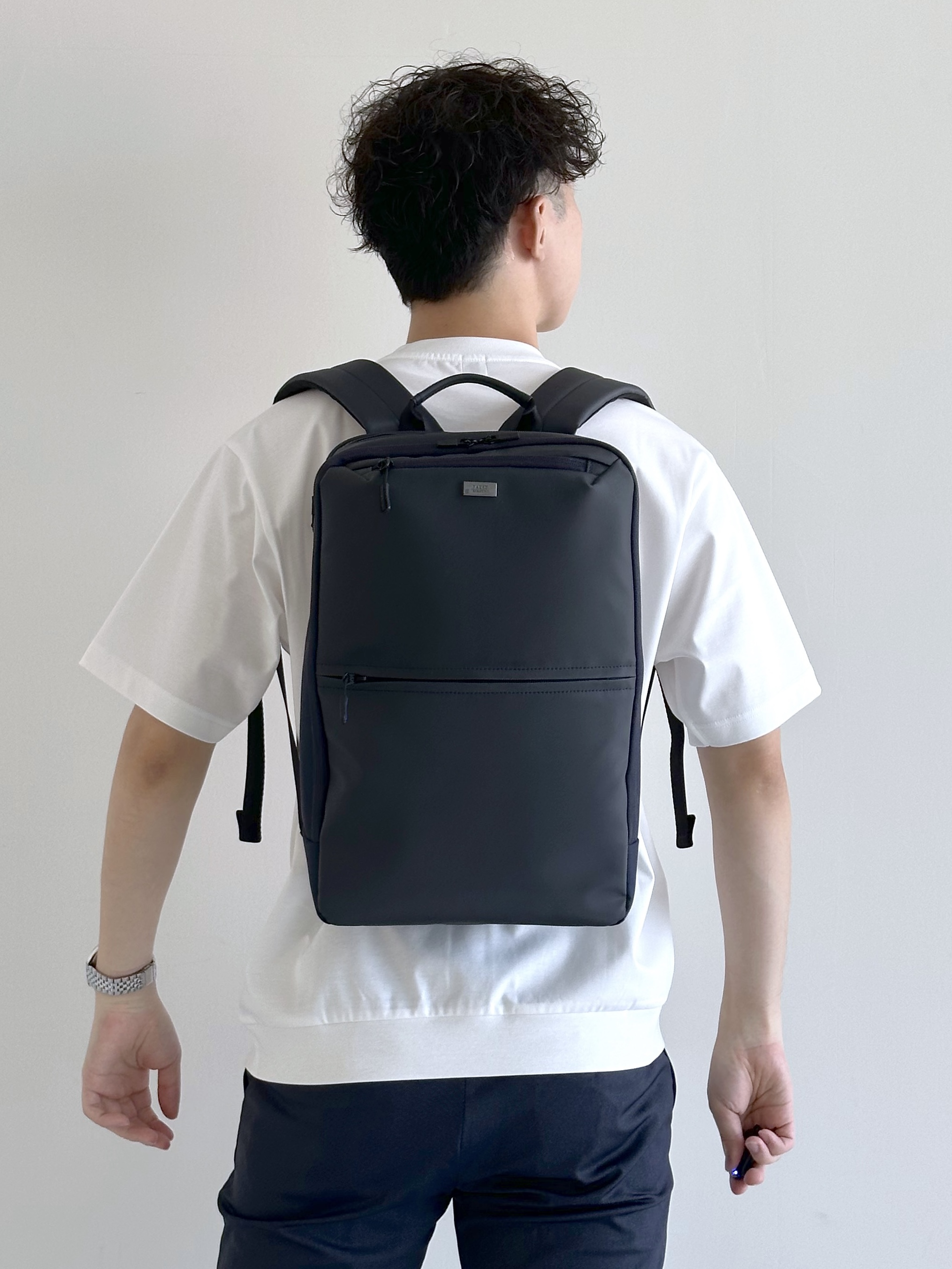 イッシーさんの「TAKEO KIKUCHI｜【360&deg;ストレッチ／軽量】None Of Stress ライト ジャケット（セットアップ対応）」を使ったコーディネート