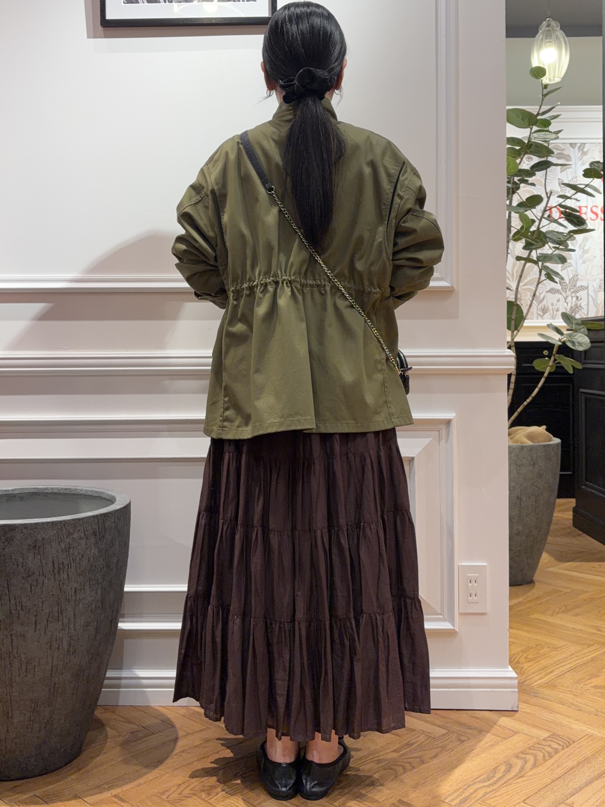 SAKAIさんの「DRESSTERIOR｜【ウォッシャブル】コンパクトコットンミリタリーブルゾン」を使ったコーディネート