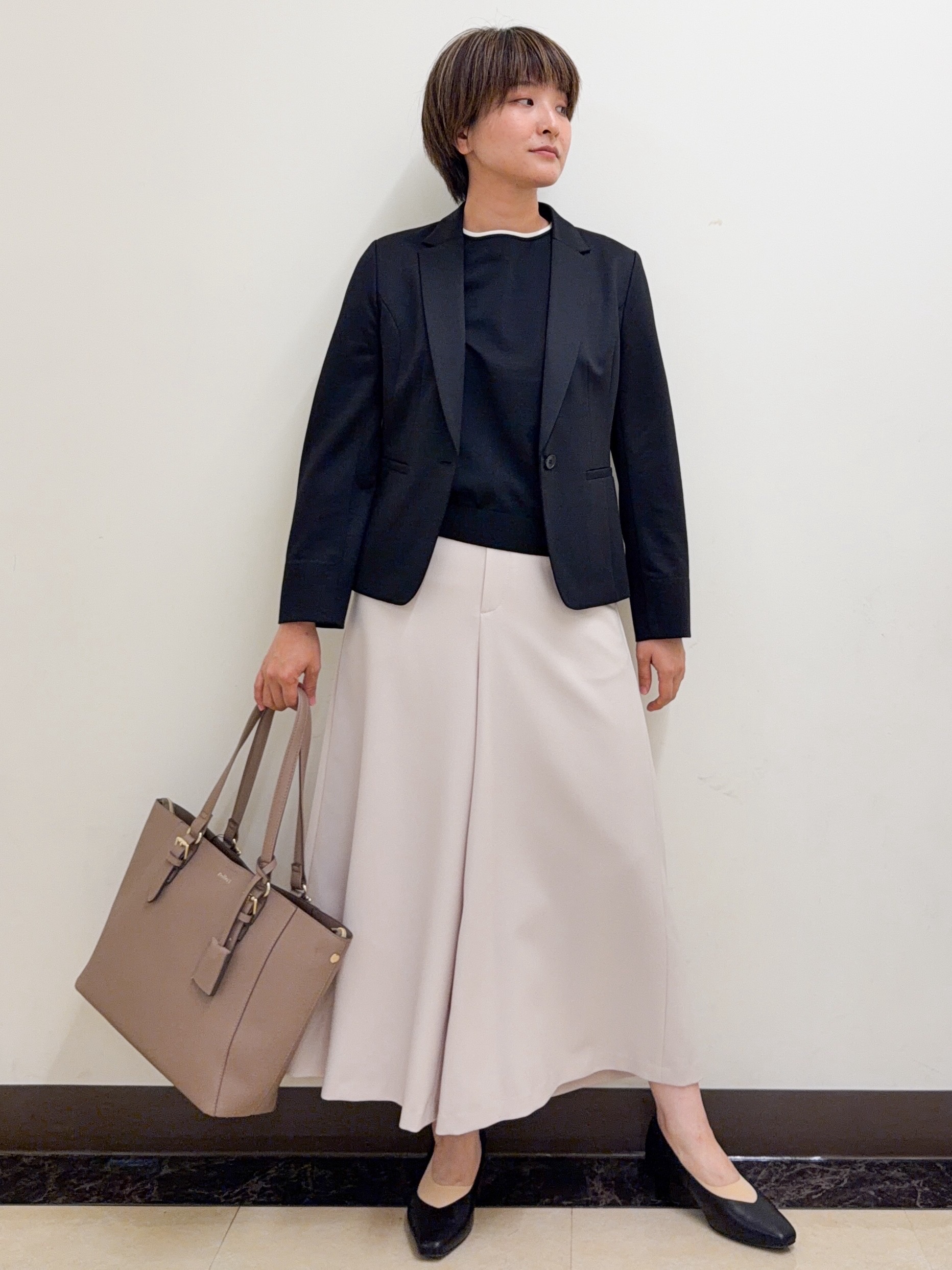 zumaさんの「Reflect｜ワイドシルエットスカーチョパンツ」を使ったコーディネート