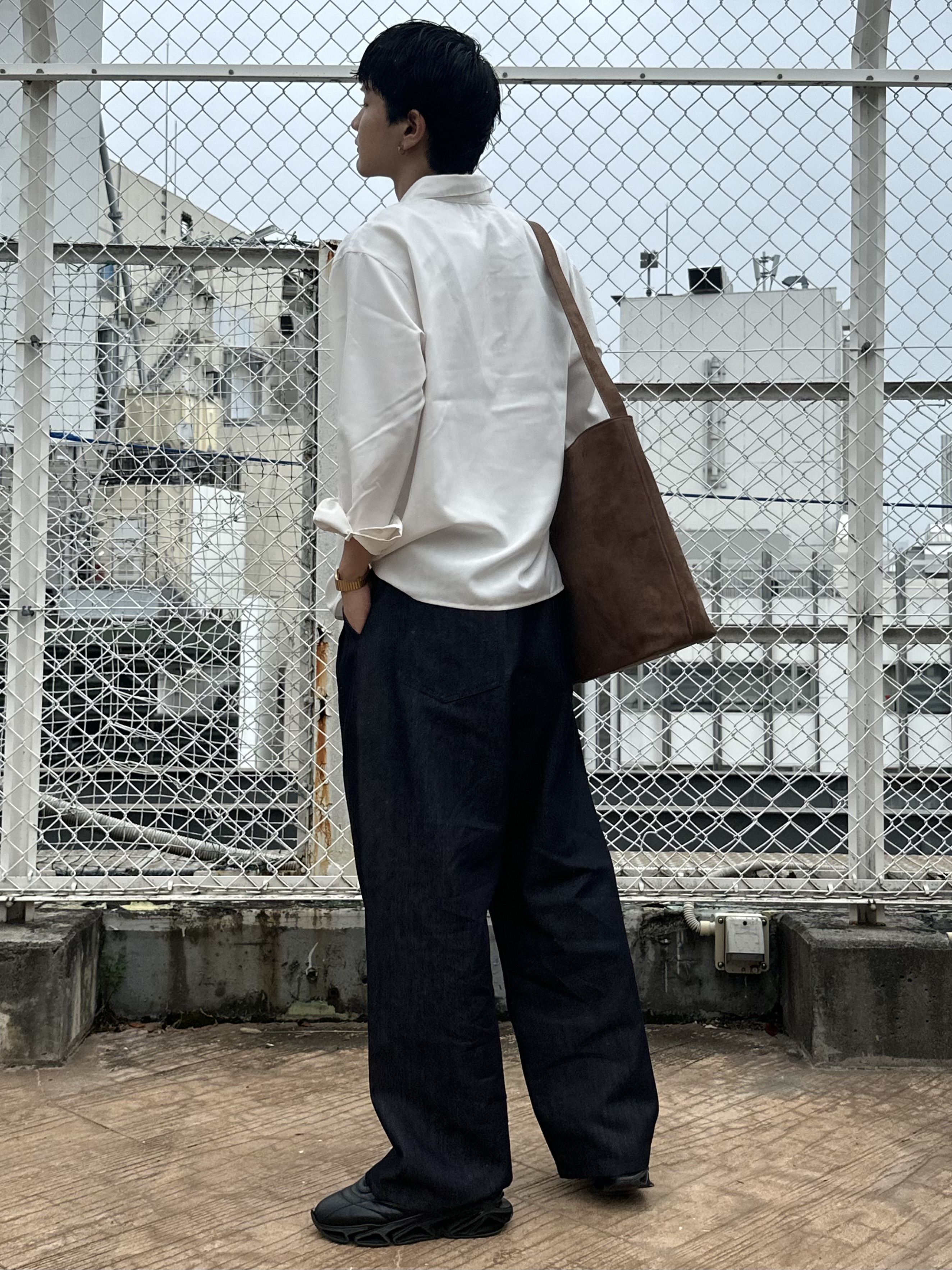 KOHEIさんの「tk.TAKEO KIKUCHI｜インサイドシューレーススニーカー」を使ったコーディネート