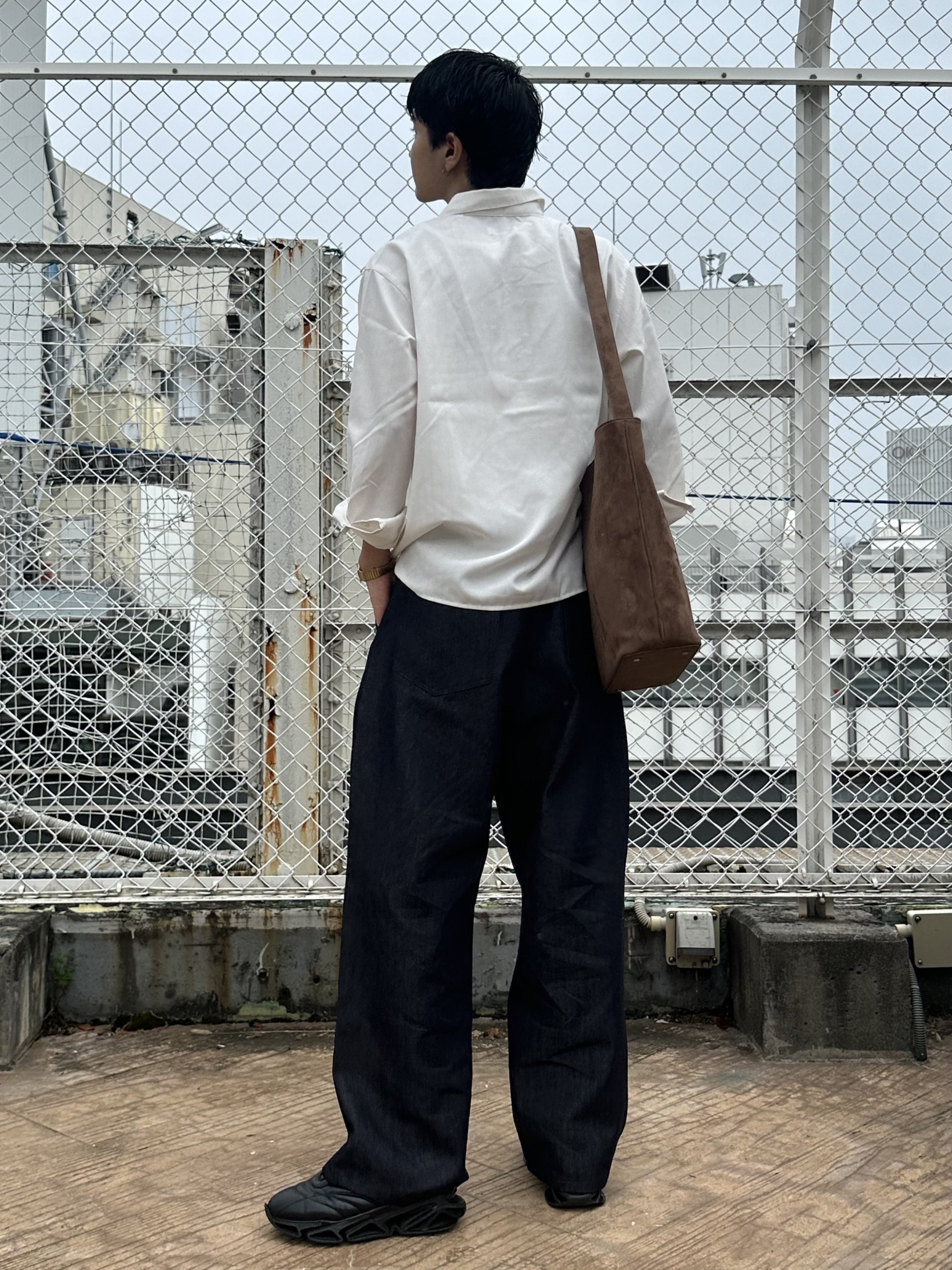 KOHEIさんの「tk.TAKEO KIKUCHI｜インサイドシューレーススニーカー」を使ったコーディネート