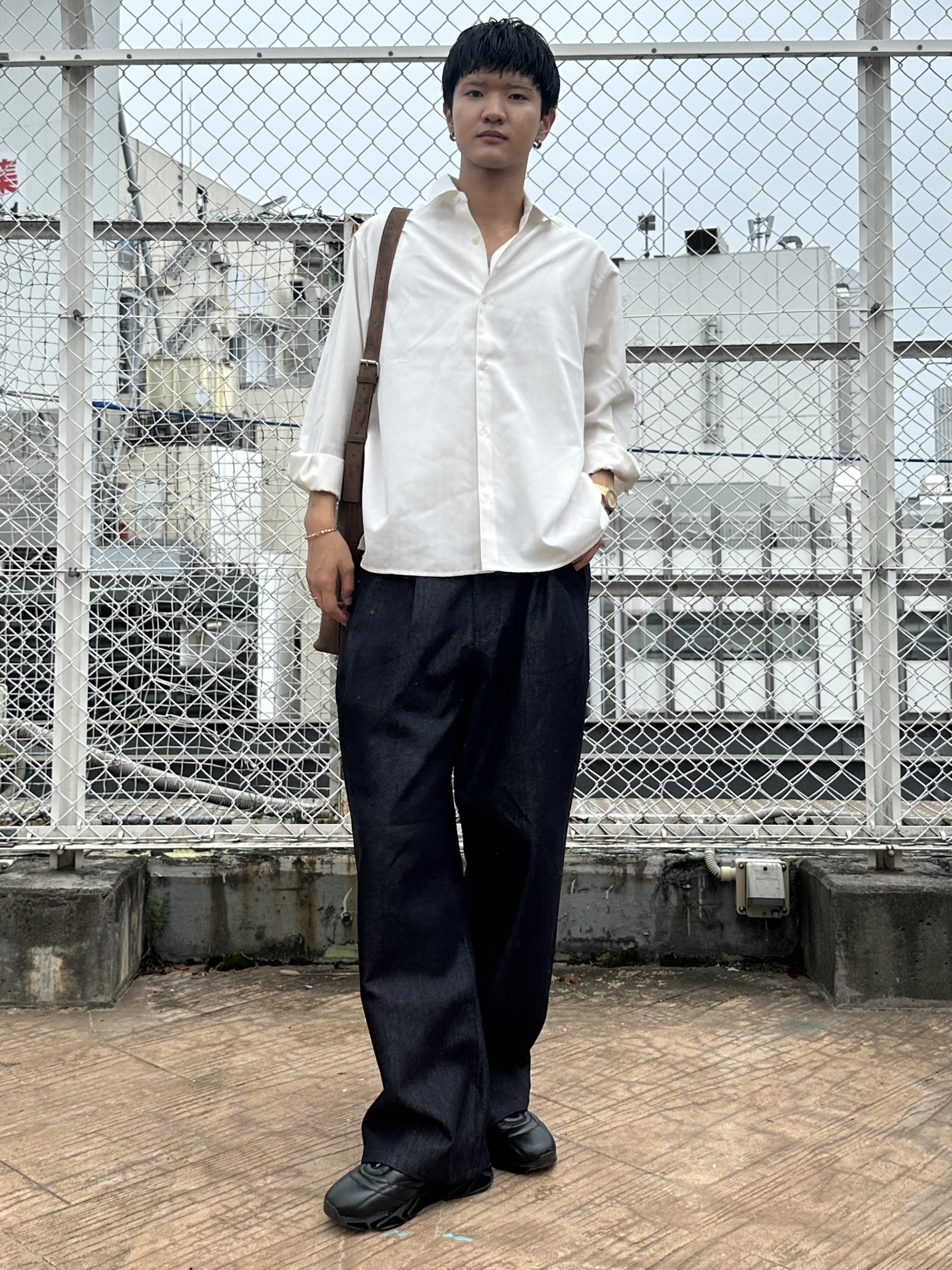 KOHEIさんの「tk.TAKEO KIKUCHI｜インサイドシューレーススニーカー」を使ったコーディネート