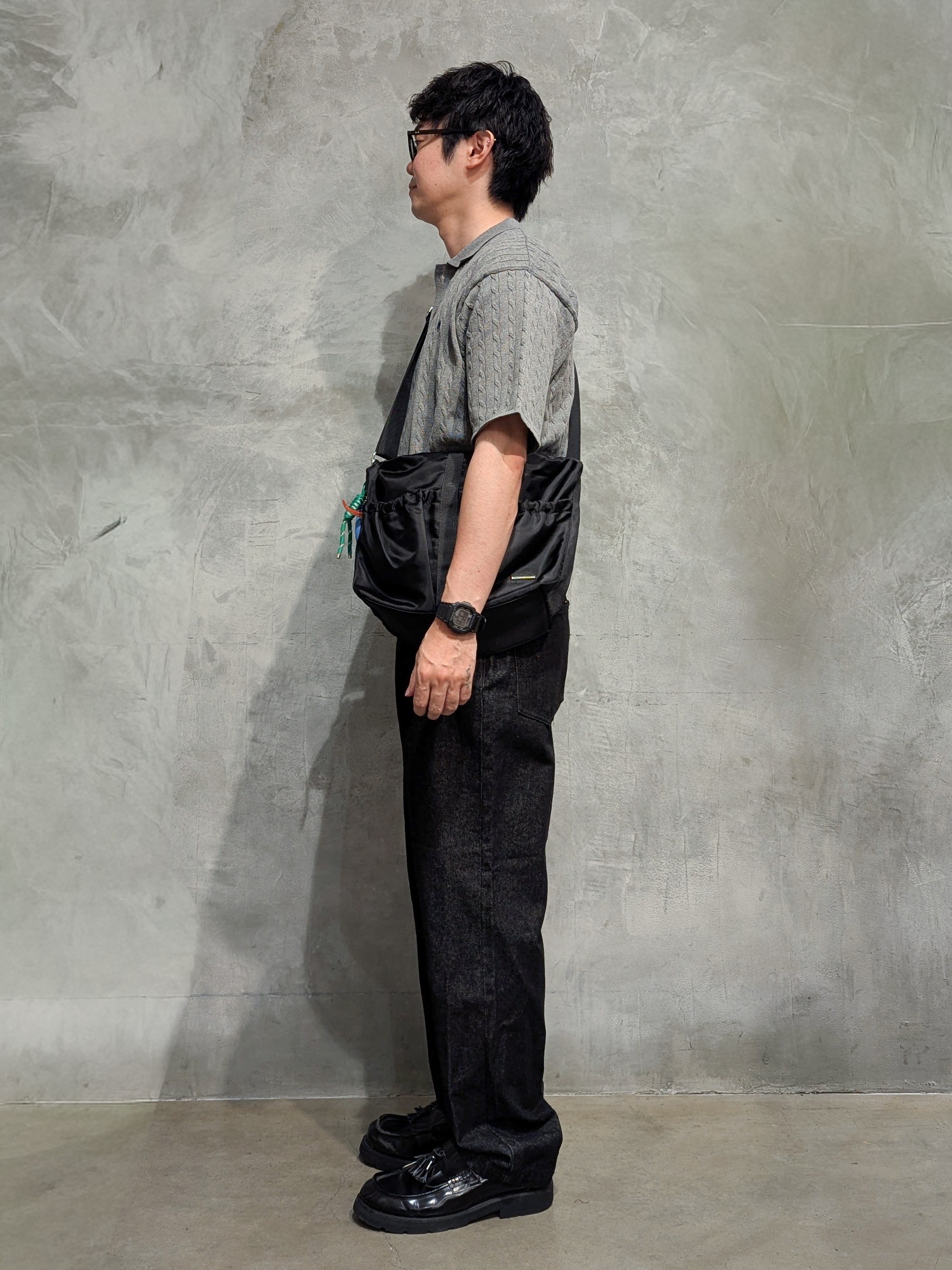daiさんの「THE SHOP TK｜POLO BCS/ケーブルニットポロ」を使ったコーディネート