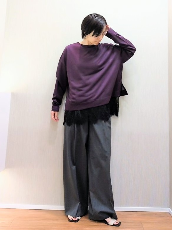 ミズタさんの「UNTITLED｜【アンサンブル可】前後2WAYカーディガン」を使ったコーディネート