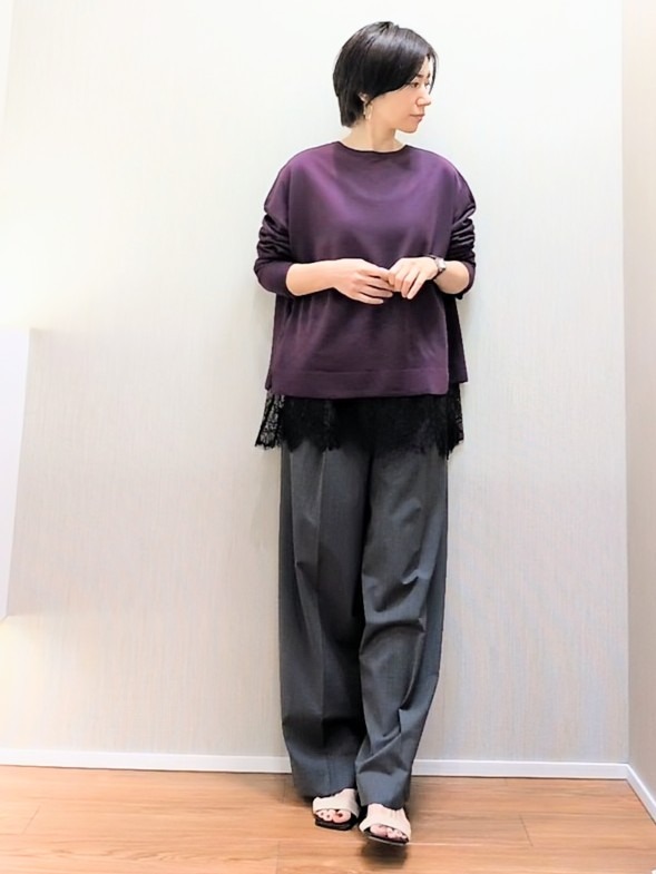 ミズタさんの「UNTITLED｜【アンサンブル可】前後2WAYカーディガン」を使ったコーディネート