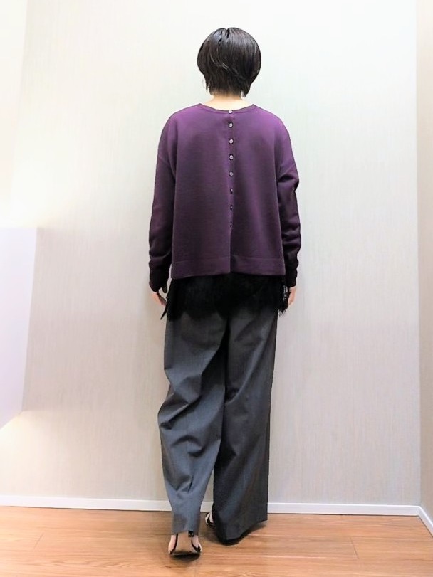 ミズタさんの「UNTITLED｜【アンサンブル可】前後2WAYカーディガン」を使ったコーディネート