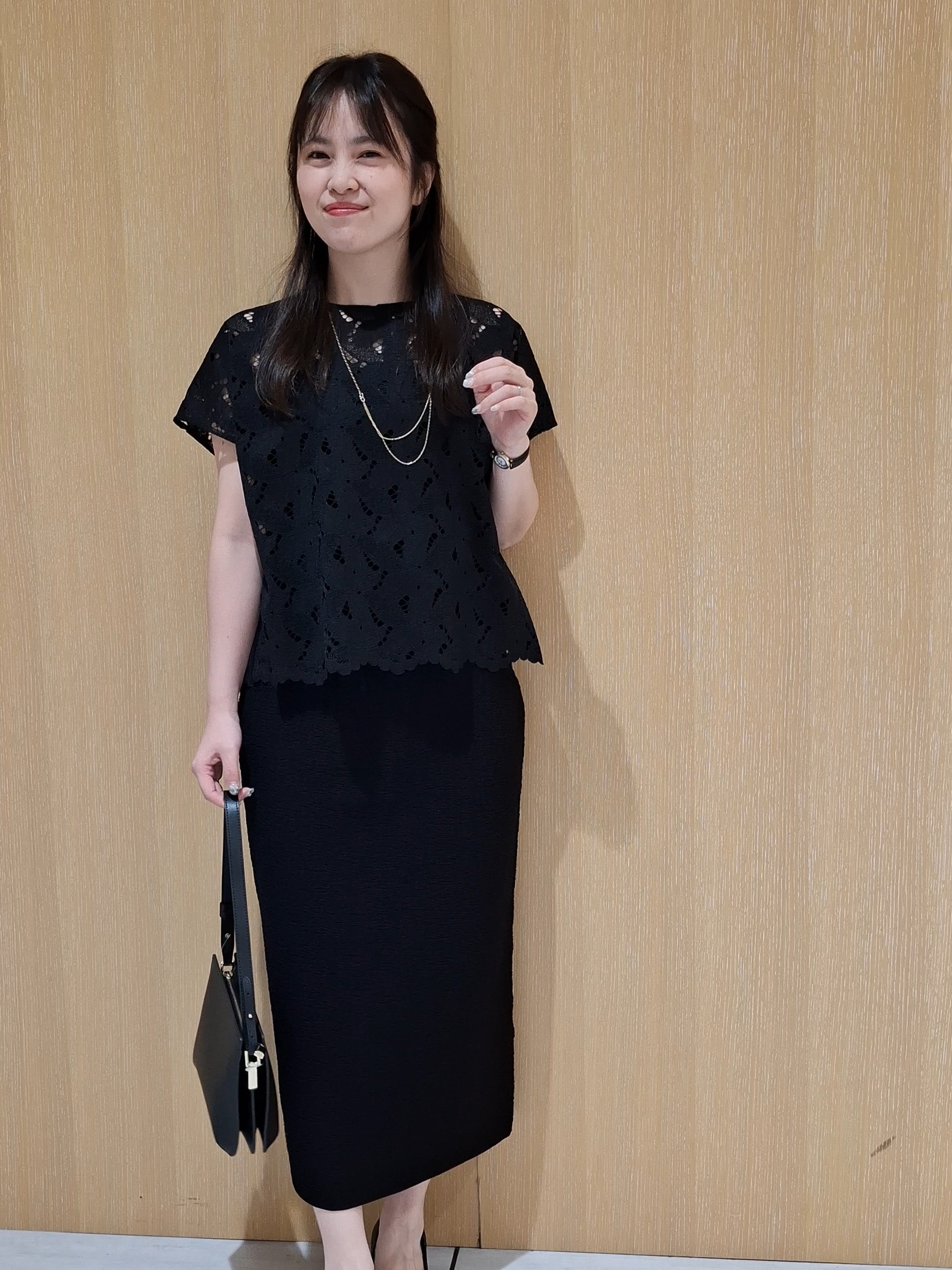 YuKaRiさんの「UNTITLED｜【セットアップ可】ドライタッチニットプルオーバー」を使ったコーディネート