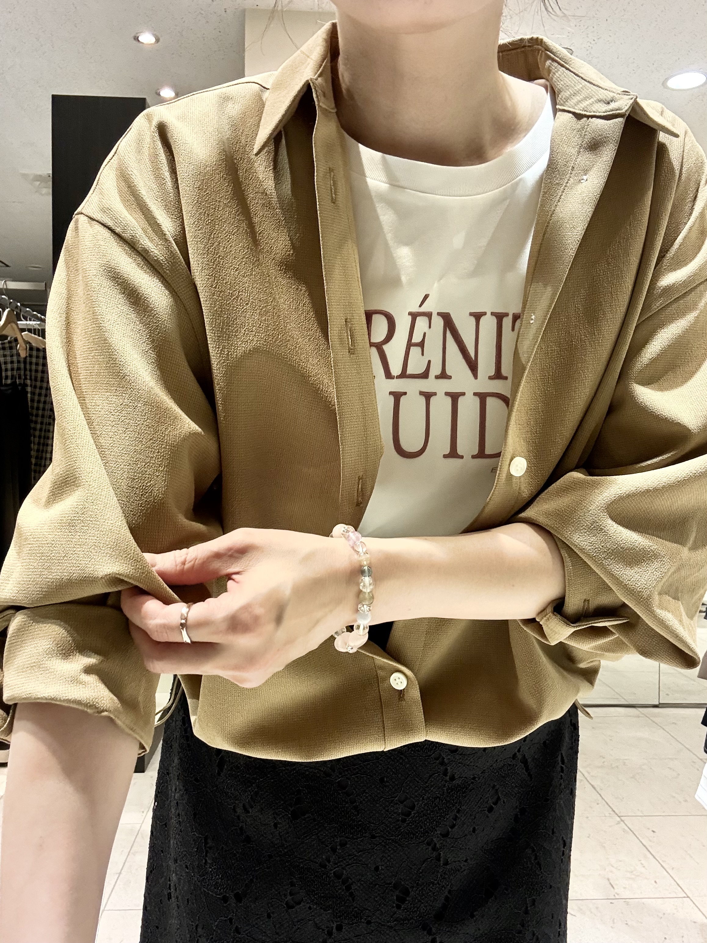 mori.さんの「UNTITLED｜ベロアプリントロゴT」を使ったコーディネート