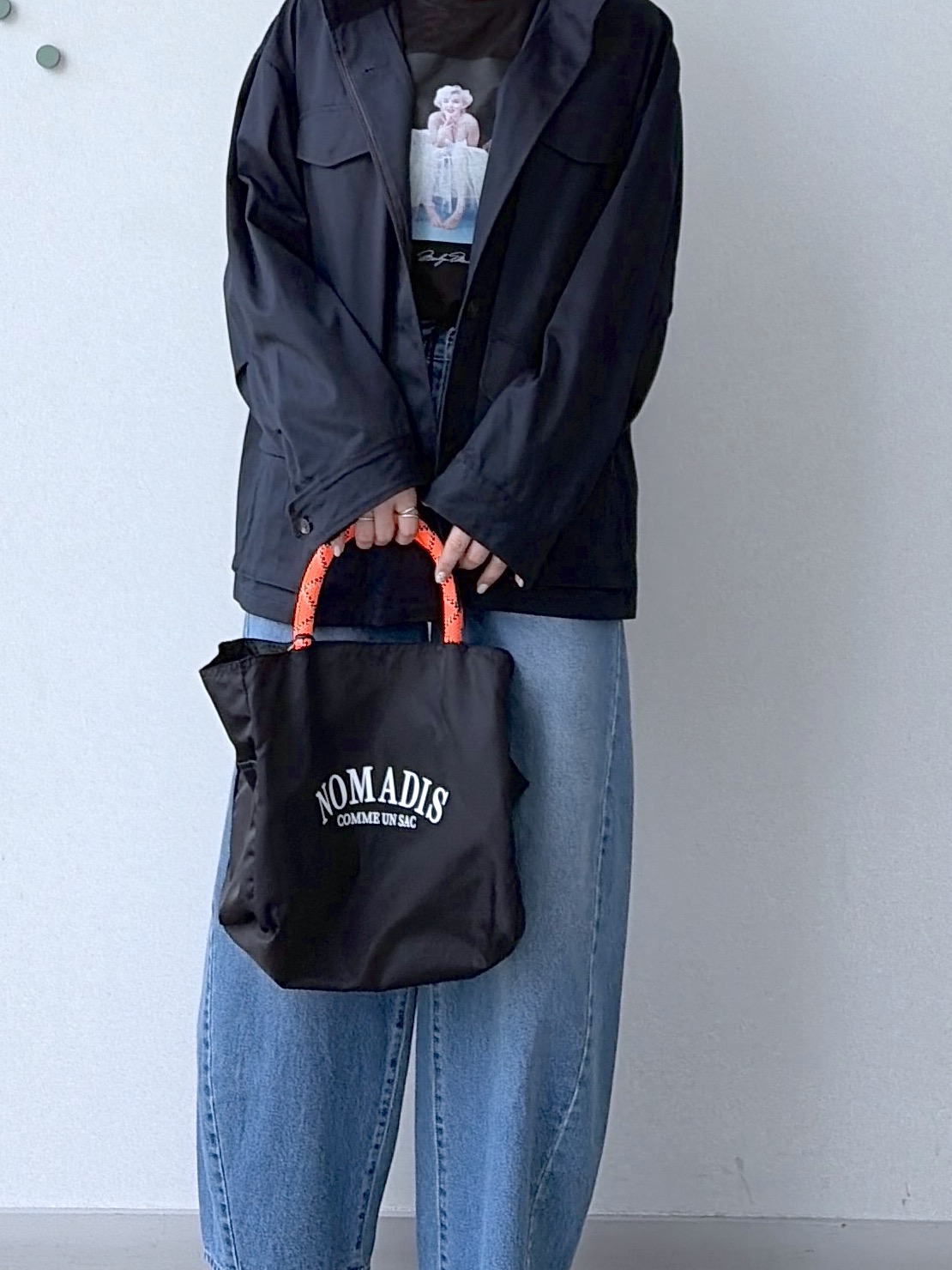 yoshikadoさんの「DRESSTERIOR｜【別注】マリリンモンロー/カラープリントTシャツ」を使ったコーディネート