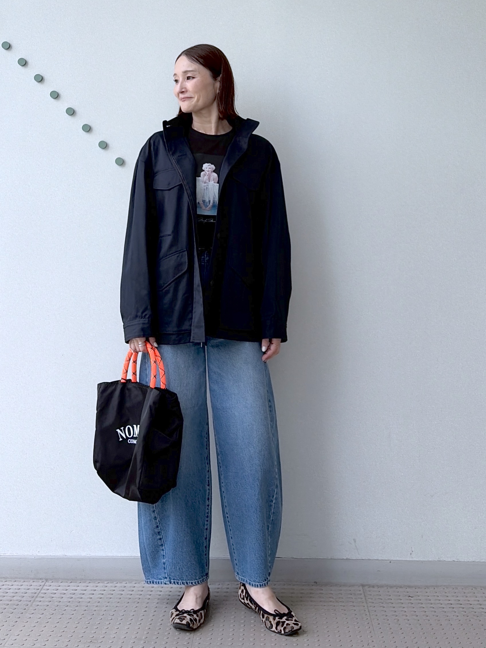 yoshikadoさんの「DRESSTERIOR｜【別注】マリリンモンロー/カラープリントTシャツ」を使ったコーディネート