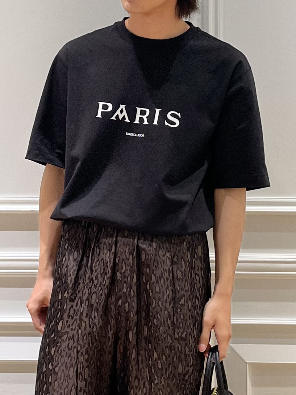 Watanabeさんの「DRESSTERIOR｜【接触冷感／UVカット／抗菌防臭／しわ防止】クールデオドラント ロゴTシャツ」を使ったコーディネート