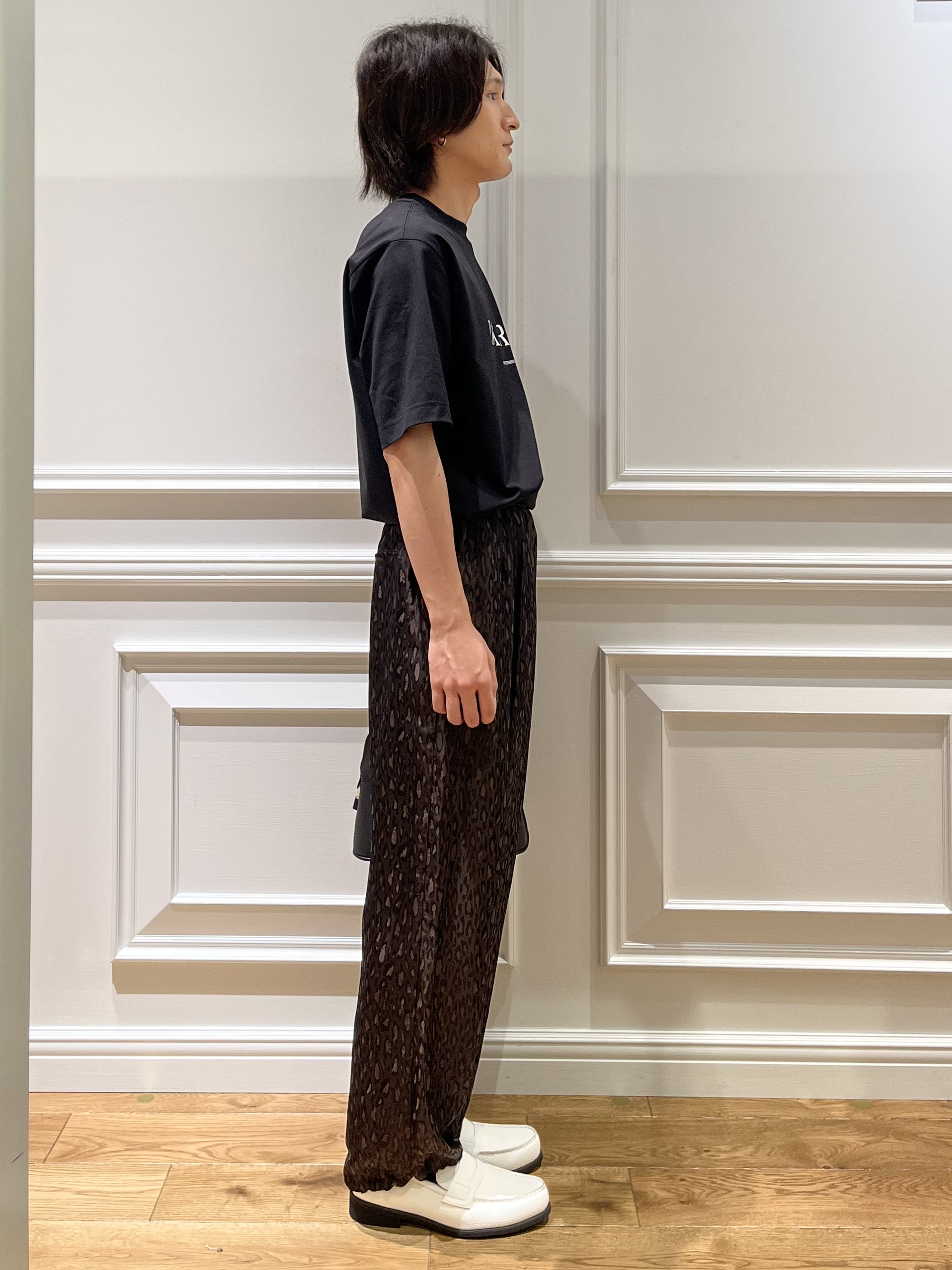 Watanabeさんの「DRESSTERIOR｜【接触冷感／UVカット／抗菌防臭／しわ防止】クールデオドラント ロゴTシャツ」を使ったコーディネート