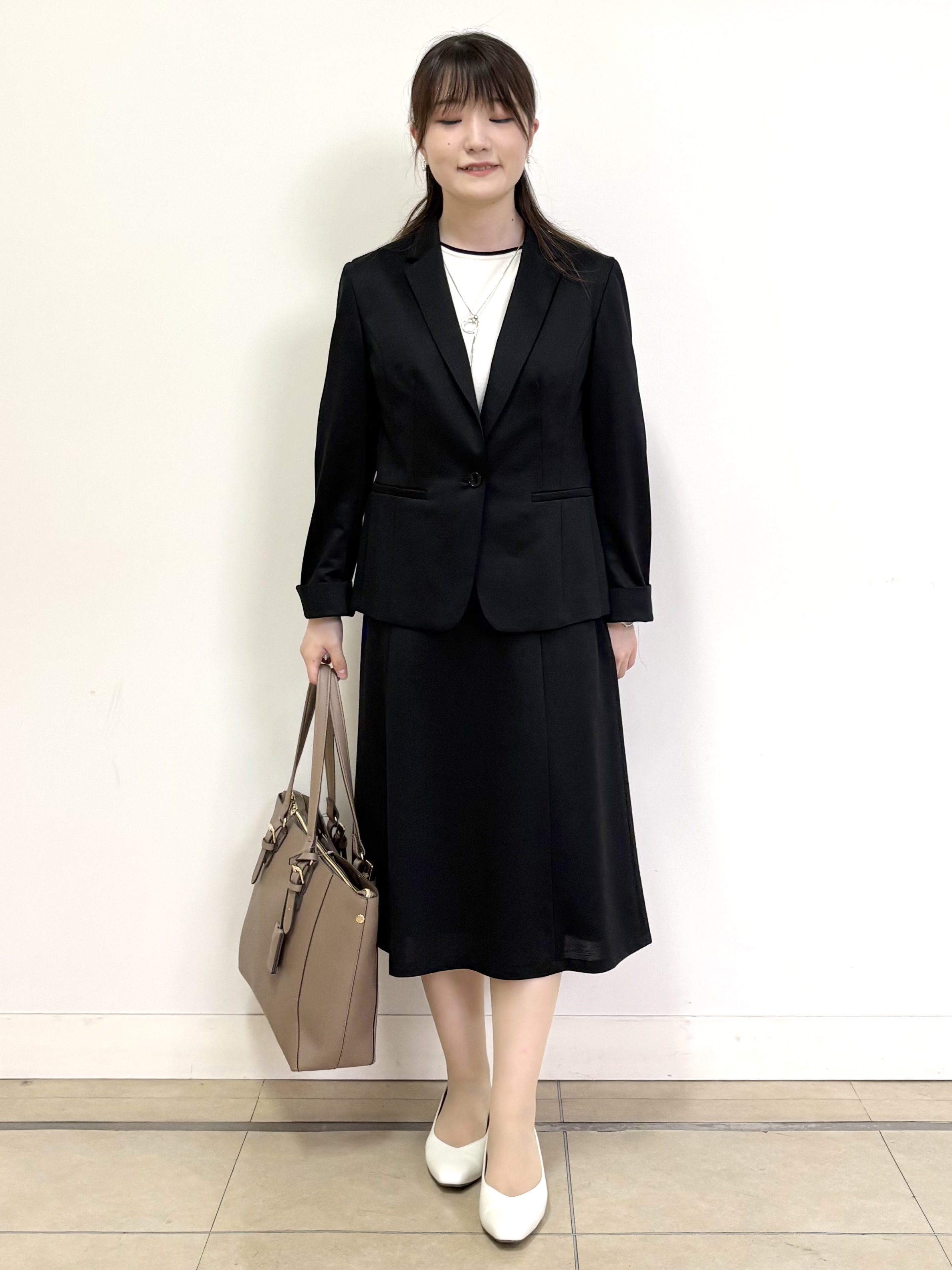 mikiさんの「Reflect｜【SS-4Lサイズ／UVカット／接触冷感】匠ジャケット／ベーシックテーラード」を使ったコーディネート