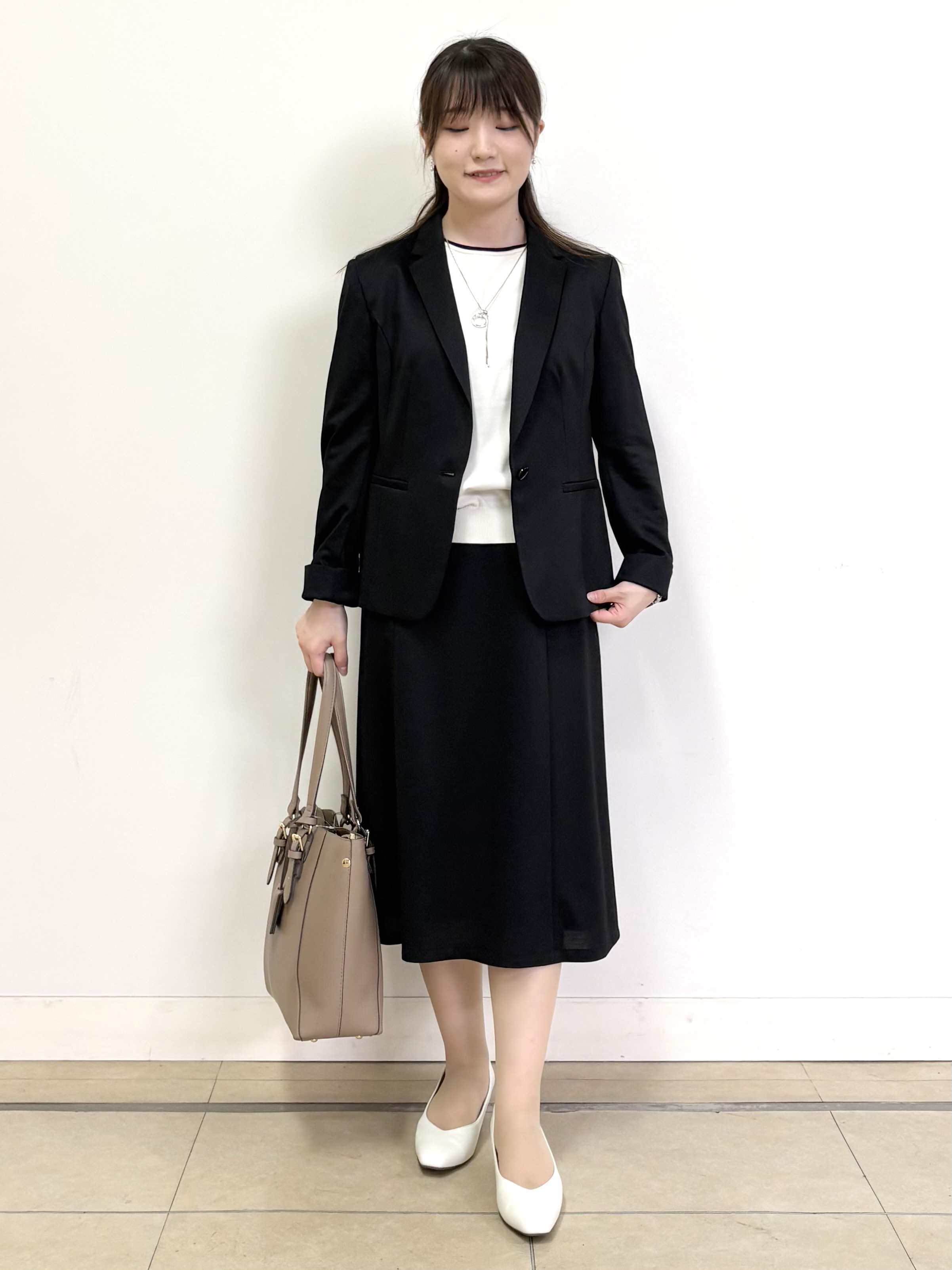 mikiさんの「Reflect｜【SS-4Lサイズ／UVカット／接触冷感】匠ジャケット／ベーシックテーラード」を使ったコーディネート