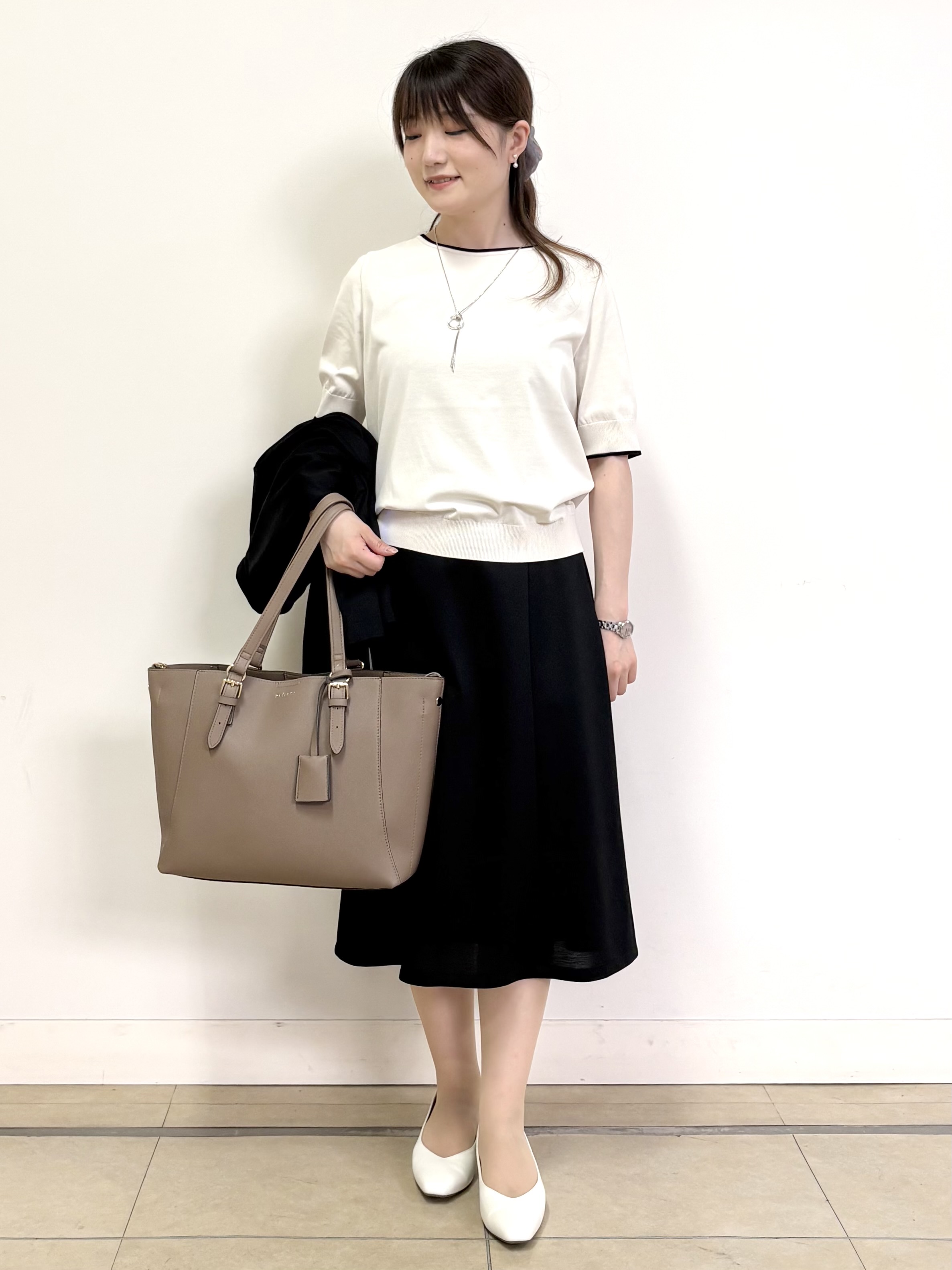 mikiさんの「Reflect｜【SS-4Lサイズ／UVカット／接触冷感】匠ジャケット／ベーシックテーラード」を使ったコーディネート