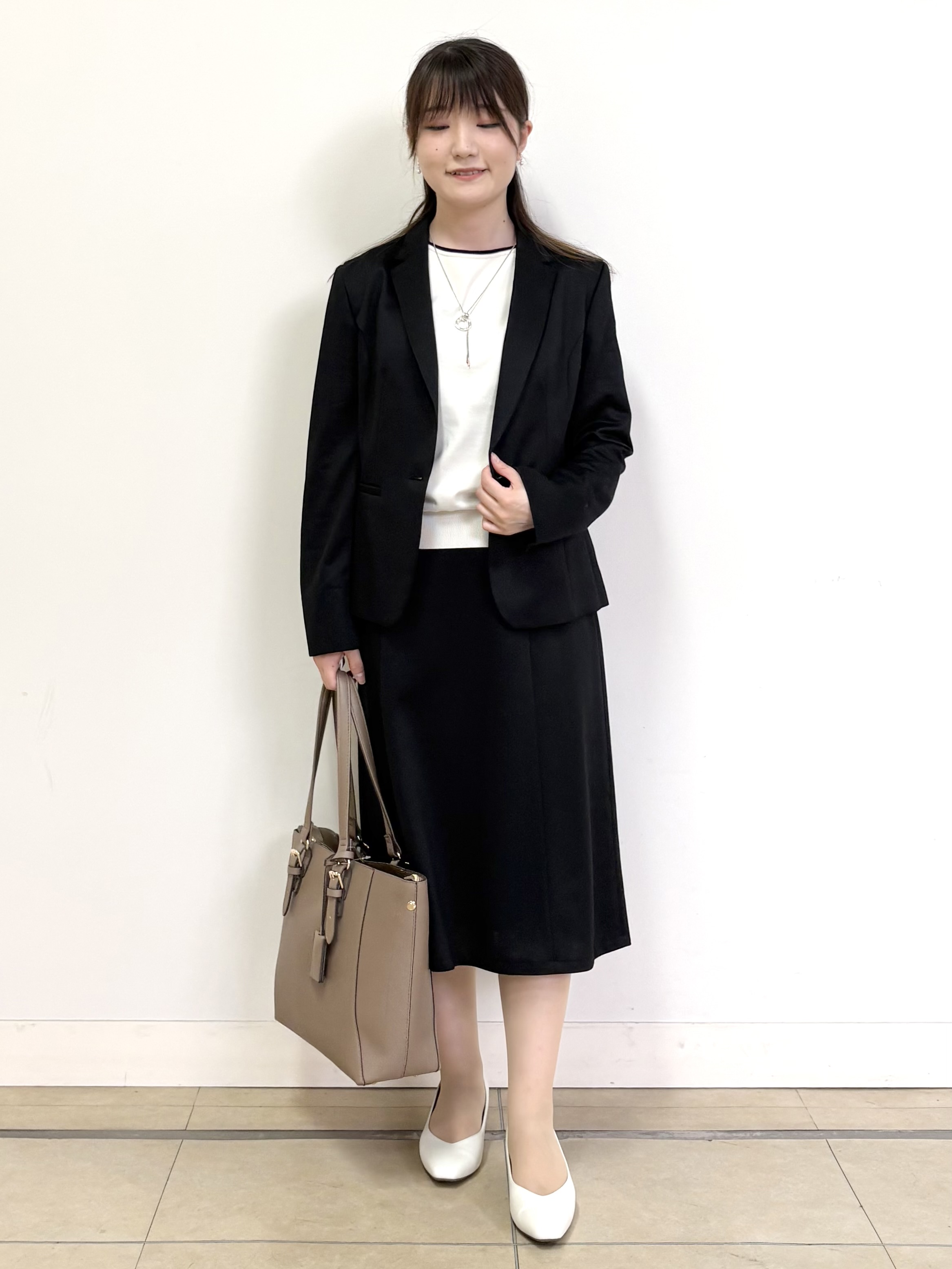mikiさんの「Reflect｜【SS-4Lサイズ／UVカット／接触冷感】匠ジャケット／ベーシックテーラード」を使ったコーディネート