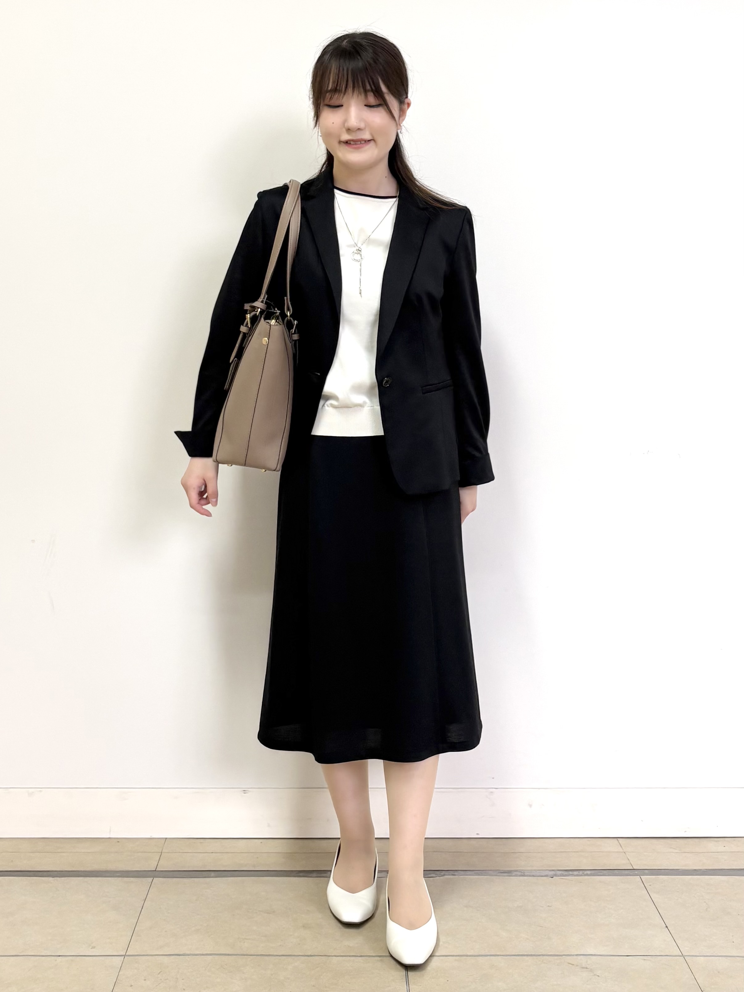mikiさんの「Reflect｜【SS-4Lサイズ／UVカット／接触冷感】匠ジャケット／ベーシックテーラード」を使ったコーディネート