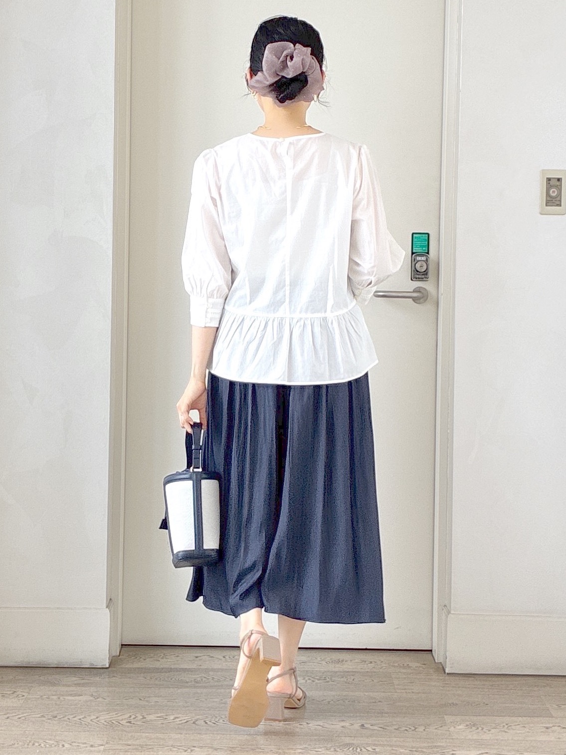  beni_gingerさんの「Reflect｜【手洗い可】ピンタックレースブラウス」を使ったコーディネート
