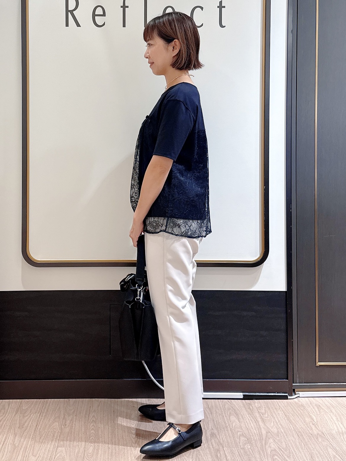 nekoさんの「Reflect｜【UVカット／接触冷感／手洗い可】ラッセルレースプルオーバー」を使ったコーディネート