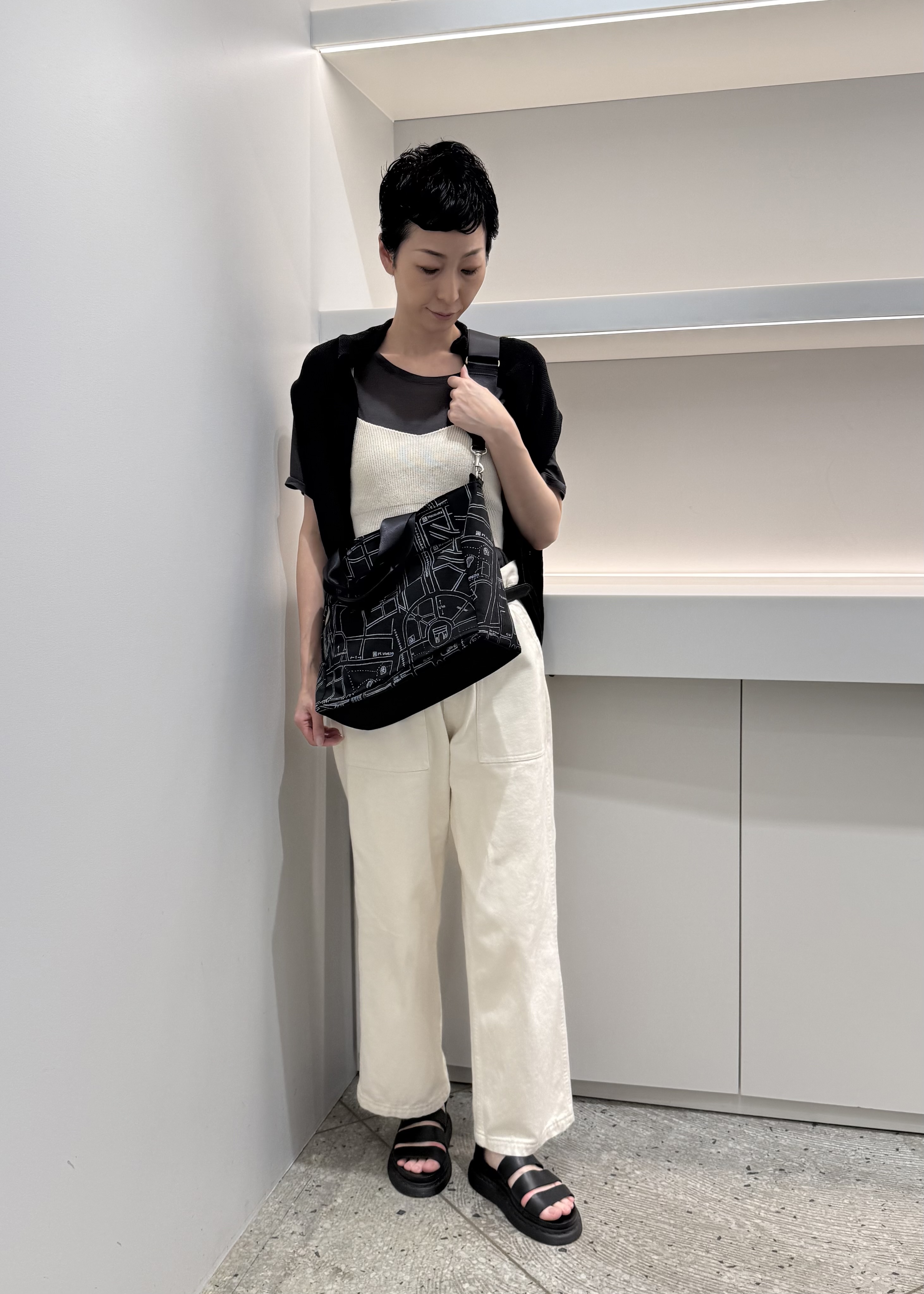Kさんの「HIROKO HAYASHI｜COMODA（コモダ）2wayボストンバッグ」を使ったコーディネート