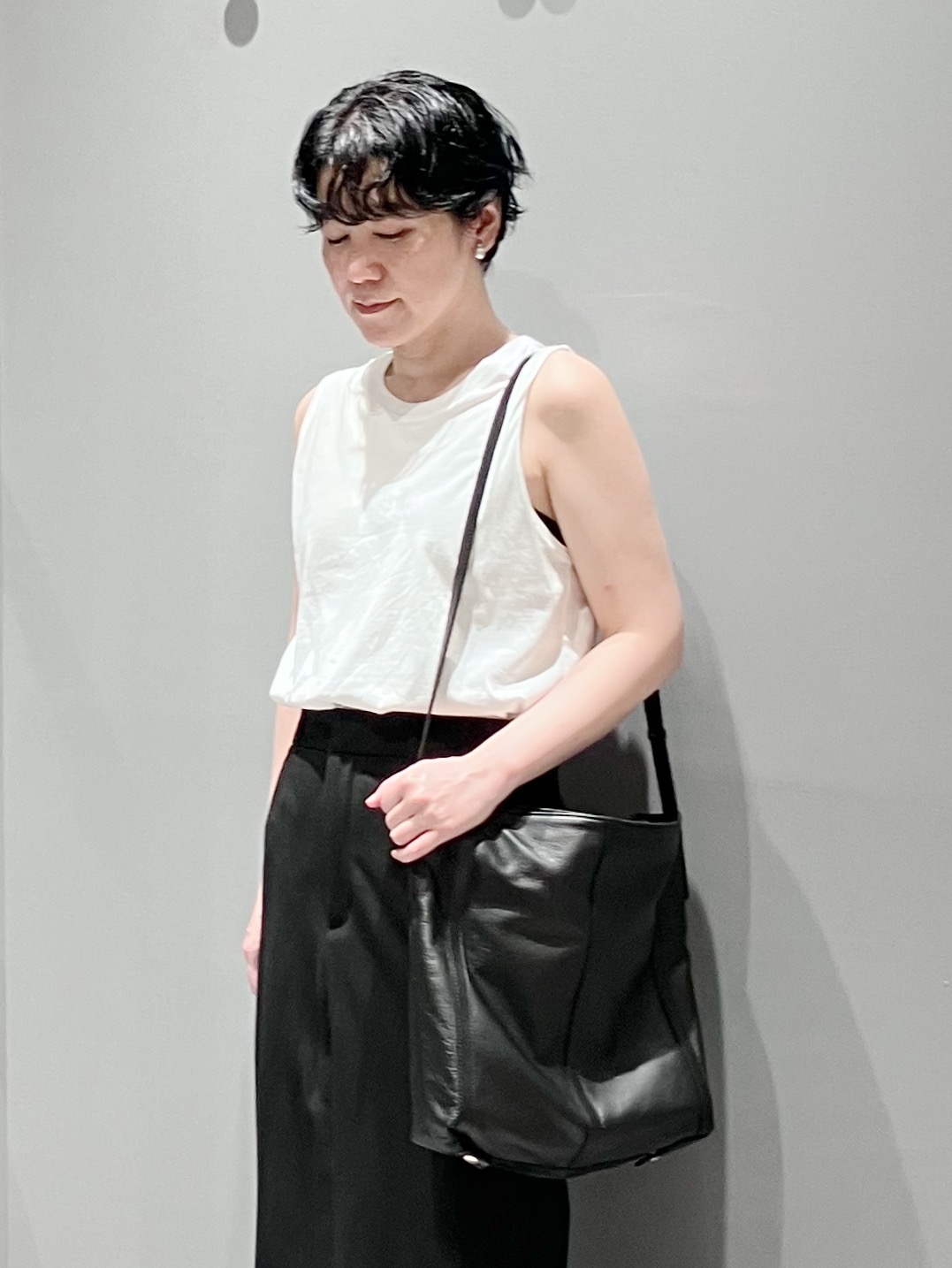 Cさんの「HIROKO HAYASHI｜FINE（フィーネ）2wayショルダーバッグ」を使ったコーディネート