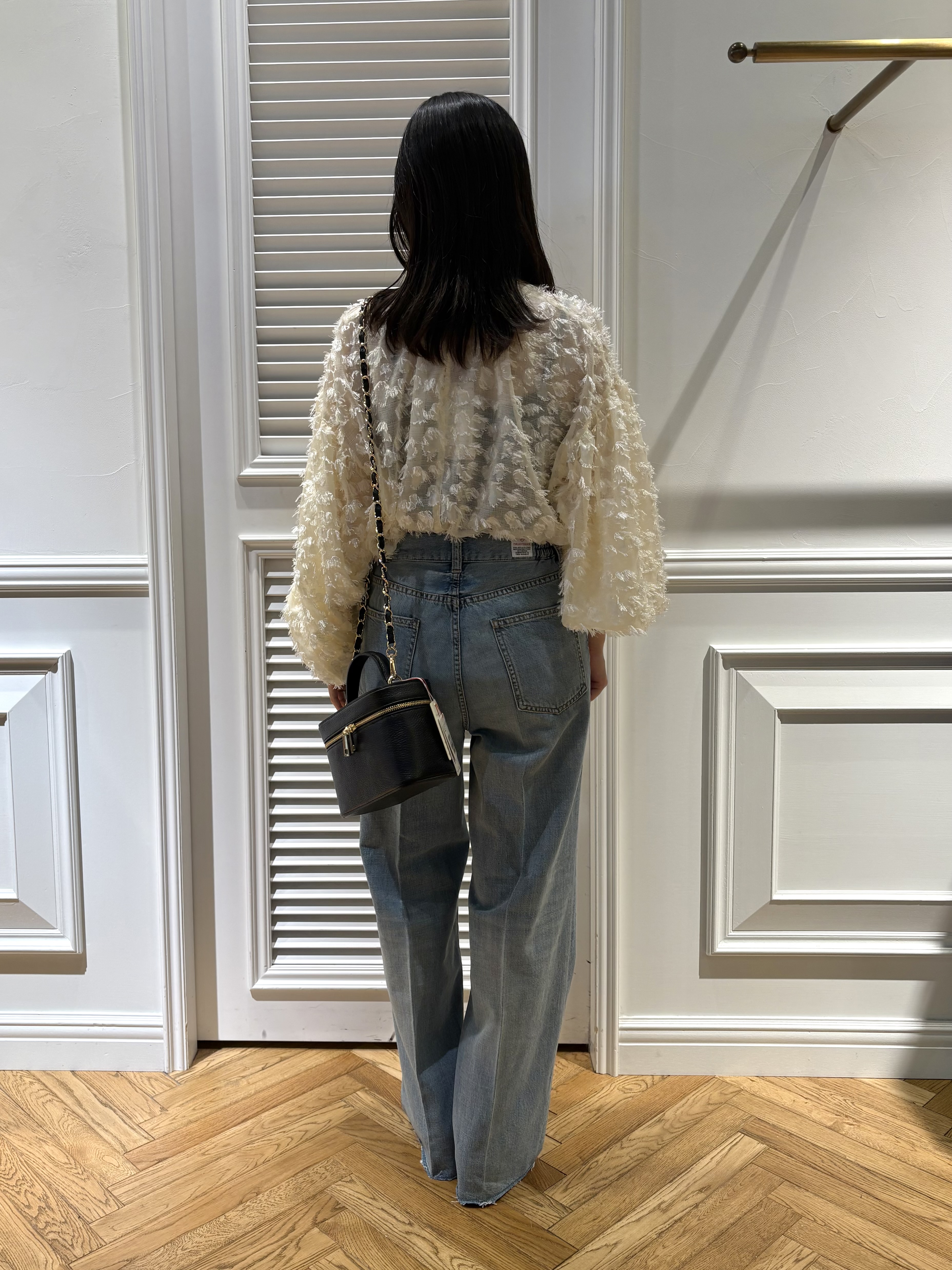 cocoさんの「DRESSTERIOR｜【着映え】ジャガードボリュームブラウス」を使ったコーディネート
