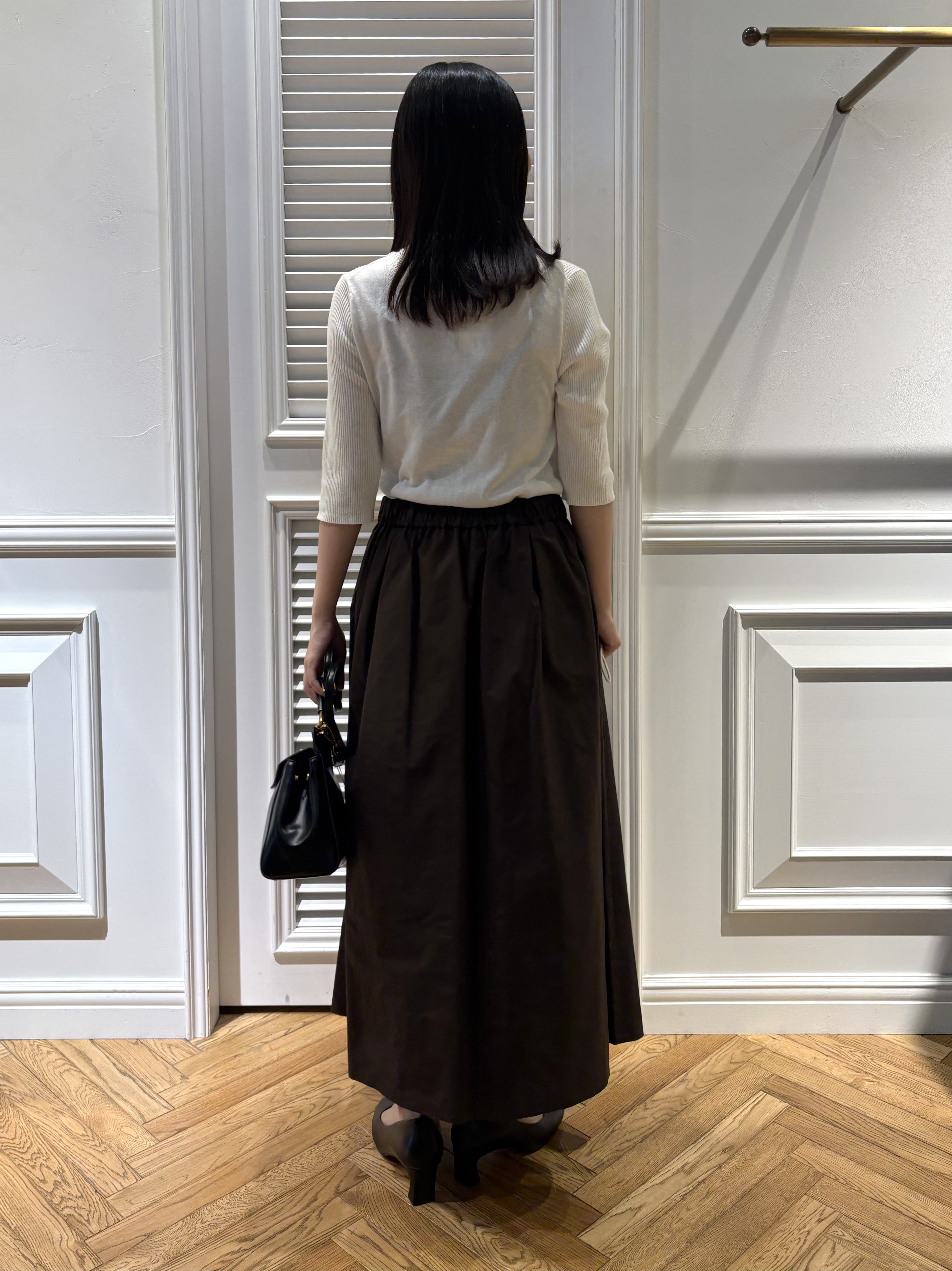 cocoさんの「DRESSTERIOR｜【接触冷感】クールタッチカットハーフスリーブプルオーバー」を使ったコーディネート