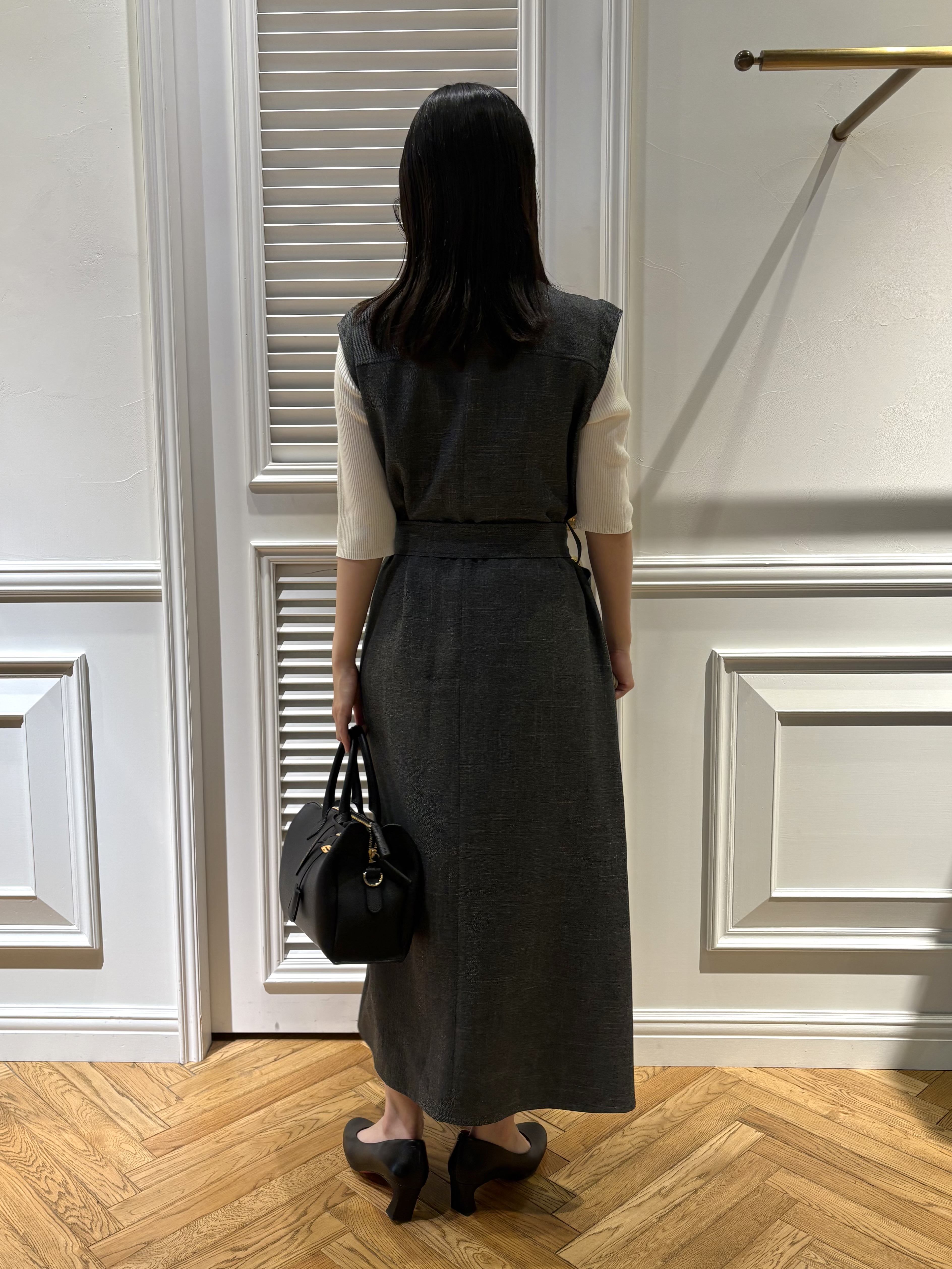 cocoさんの「DRESSTERIOR｜【接触冷感】クールタッチカットハーフスリーブプルオーバー」を使ったコーディネート