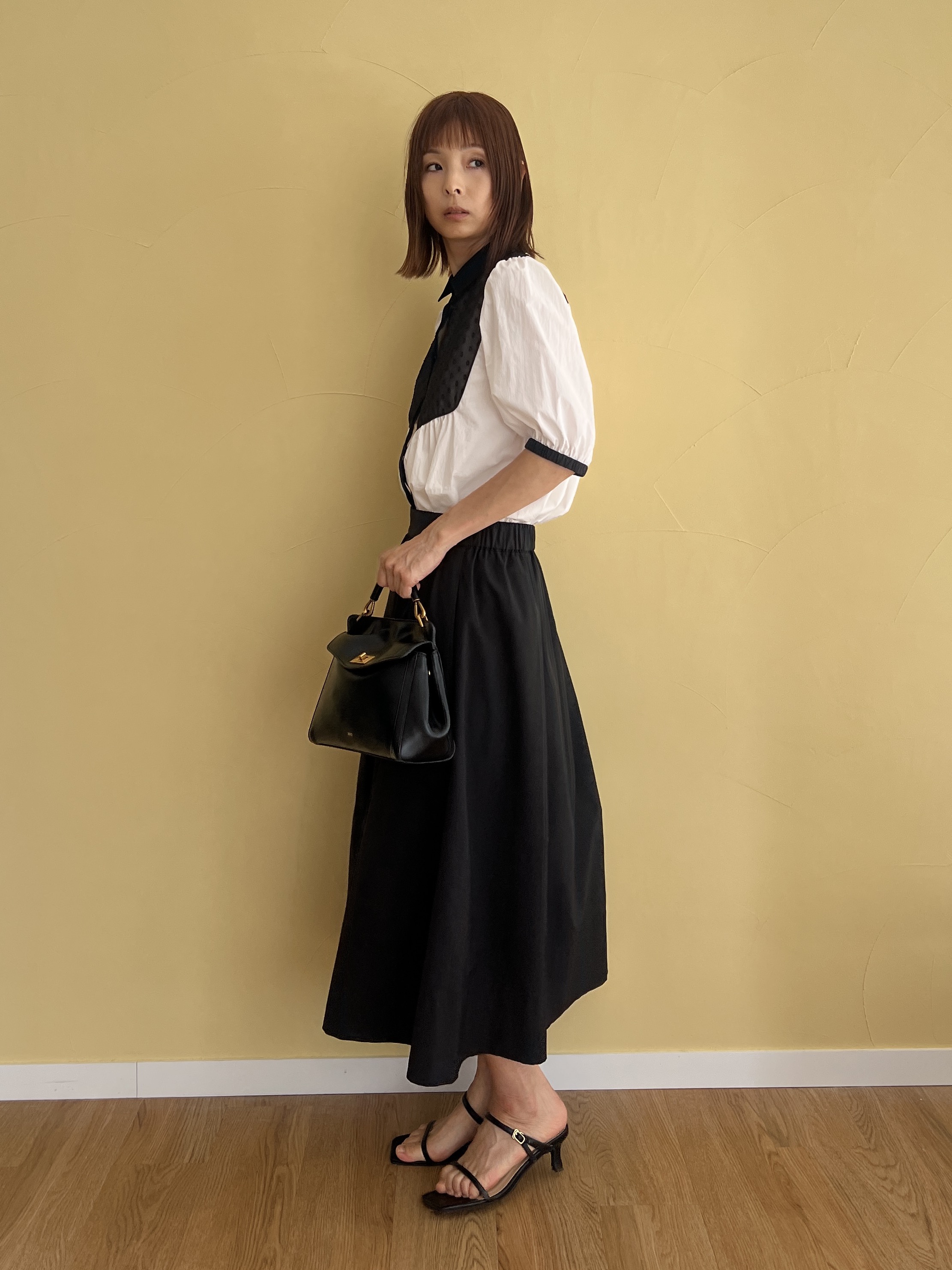 misaさんの「DRESSTERIOR｜◆JW PEI （ジェイダブリュー ペイ） ハンドバッグ」を使ったコーディネート