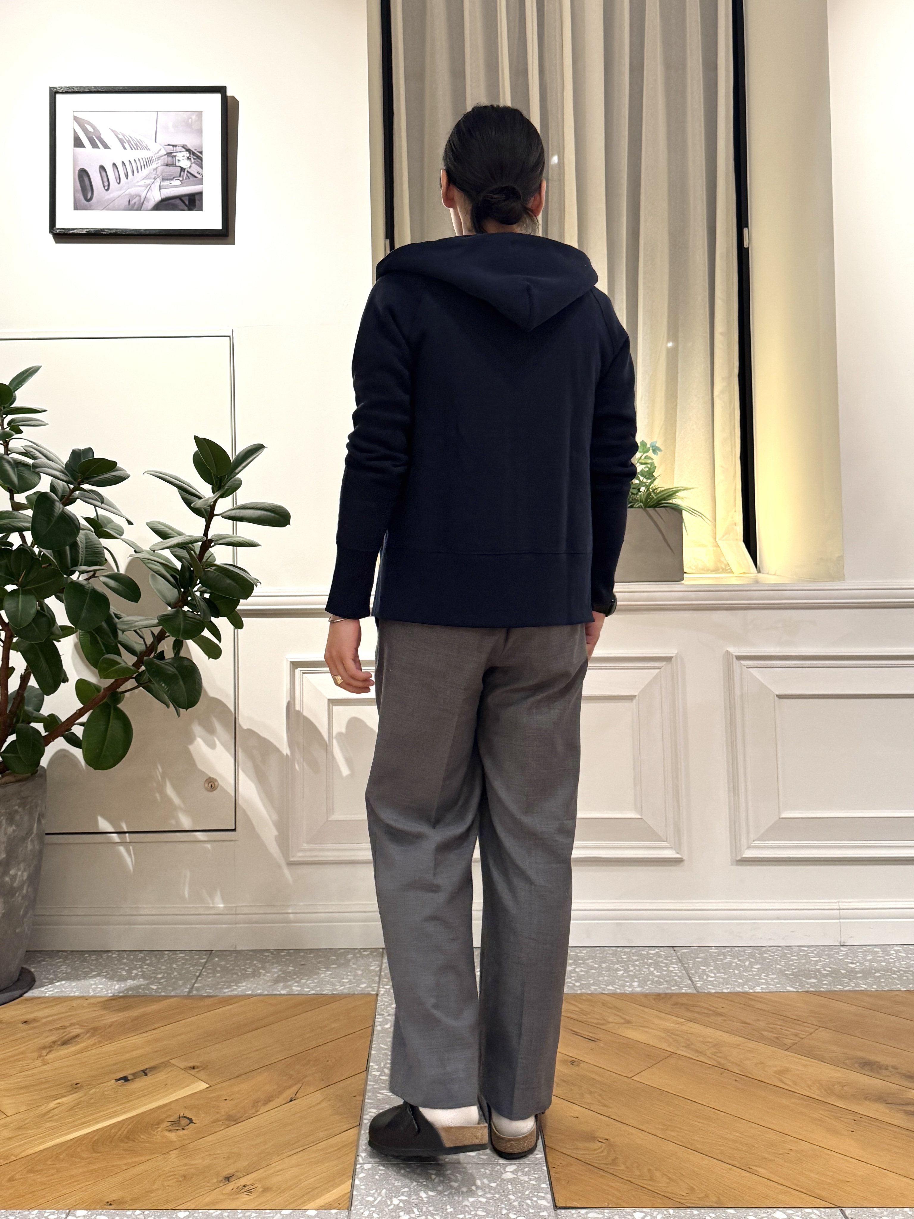kawarataniさんの「DRESSTERIOR｜【ベストセラー】デキシー吊裏毛ジップアップパーカ」を使ったコーディネート
